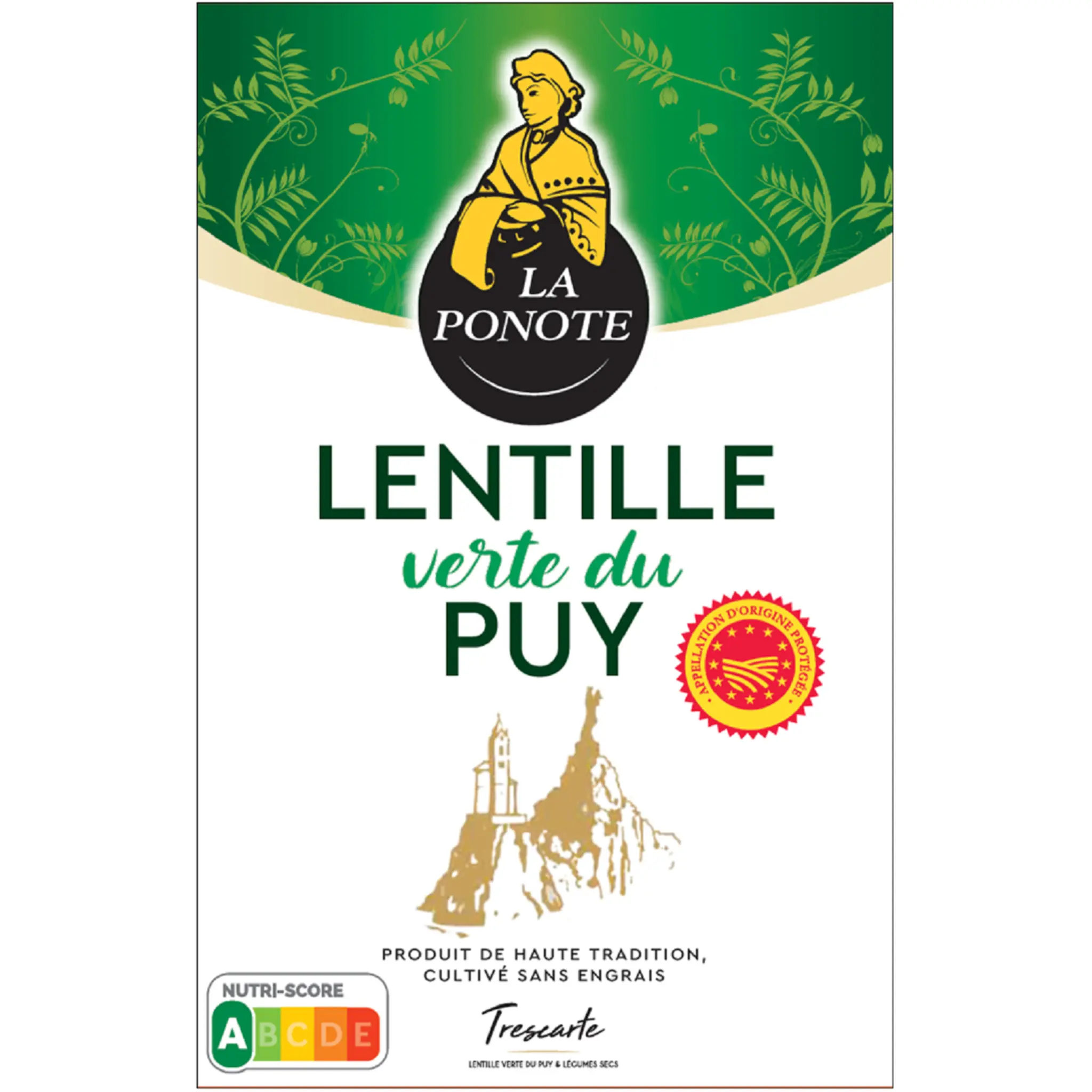 LA PONOTE Lentille verte du Puy AOP