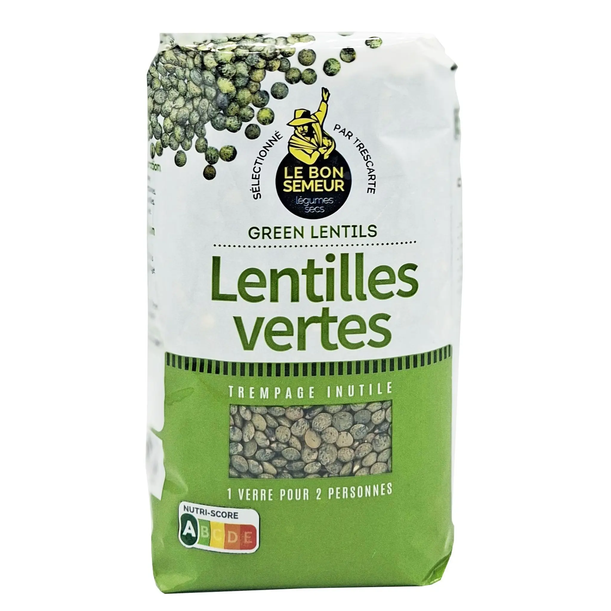 LE BON SEMEUR Lentilles vertes
