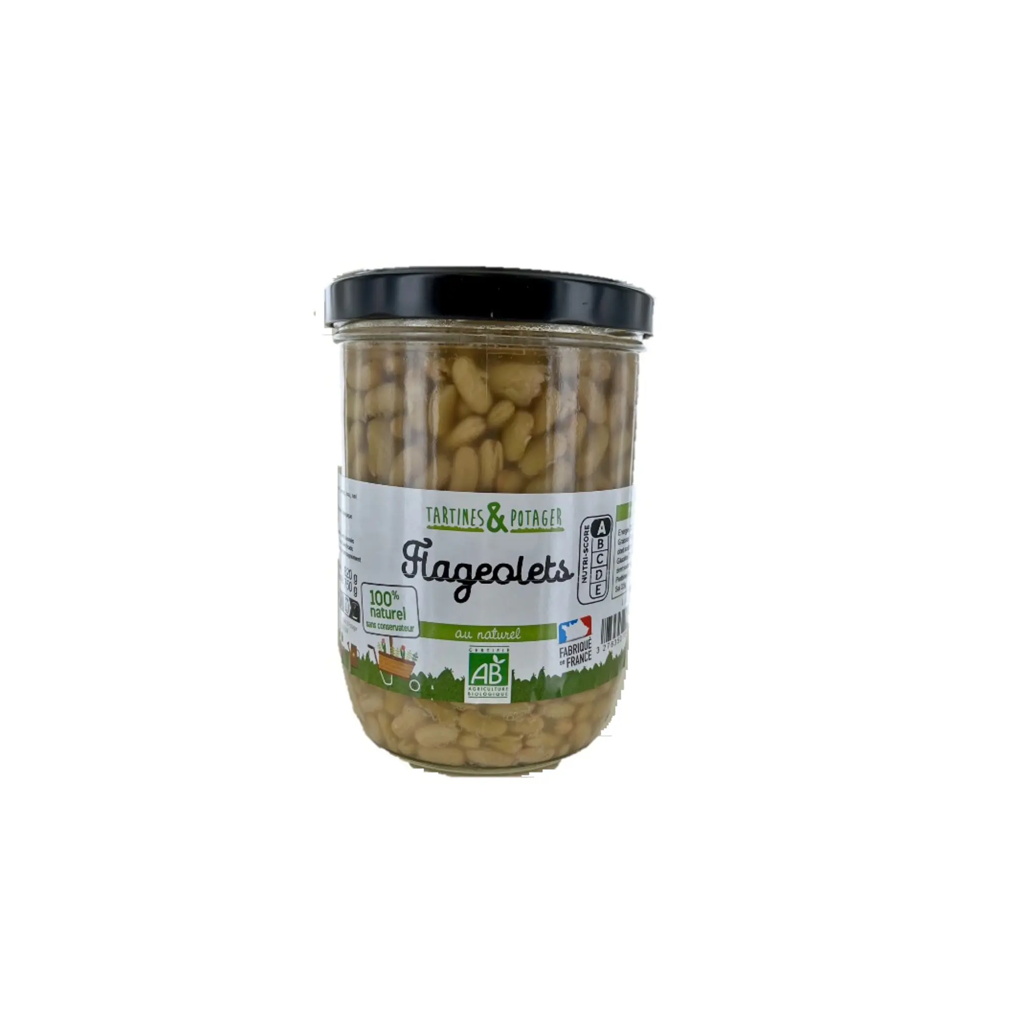 TARTINES & POTAGER Flageolets au naturel bio