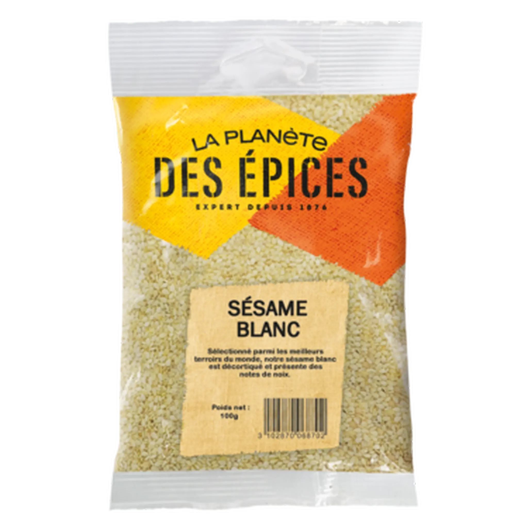 LA PLANETE DES EPICES Epices sésame blanc en sachet