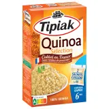 TIPIAK Quinoa sélection sachets cuisson rapide 6min