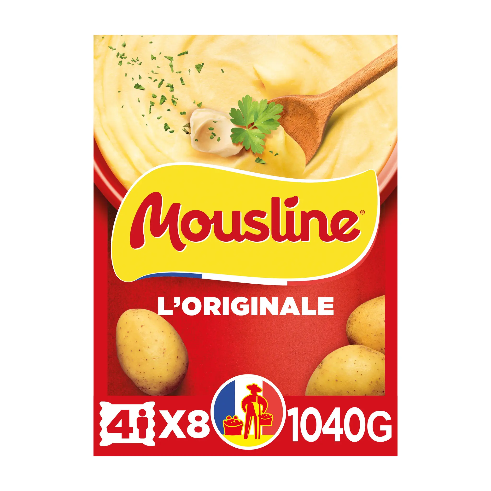 MOUSLINE Purée de pommes de terre nature
