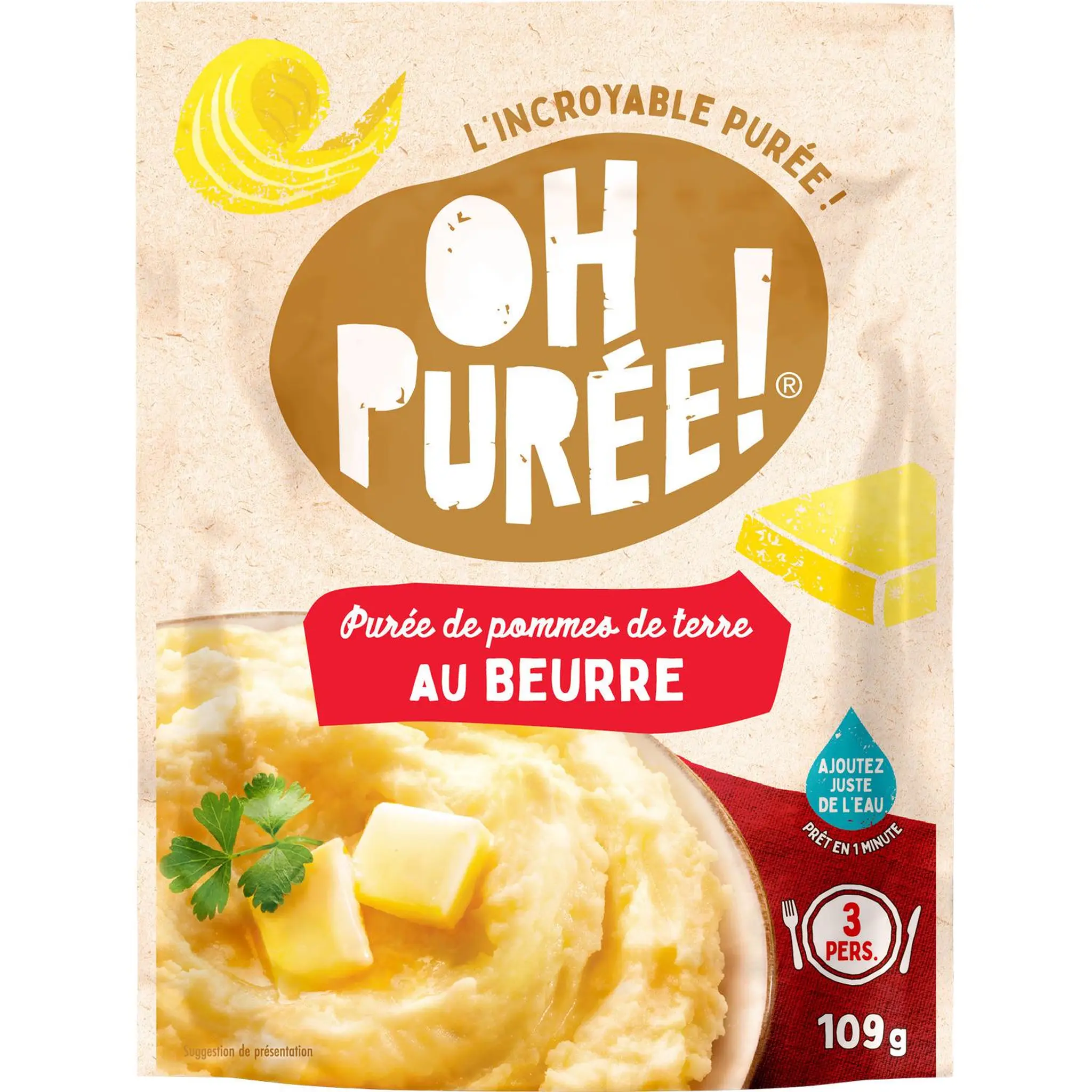 OH PUREE! Purée de pommes de terre au beurre