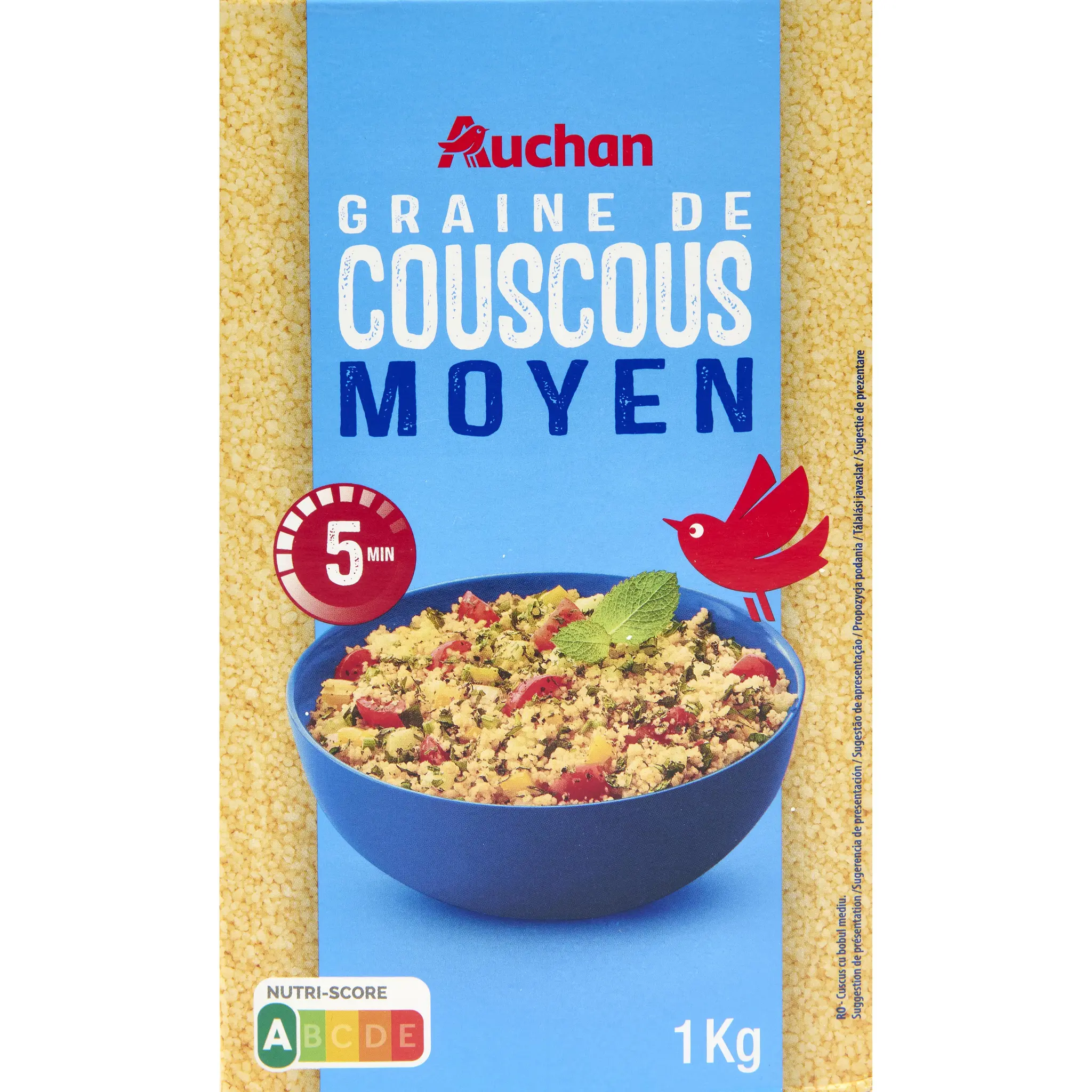 AUCHAN Couscous moyen