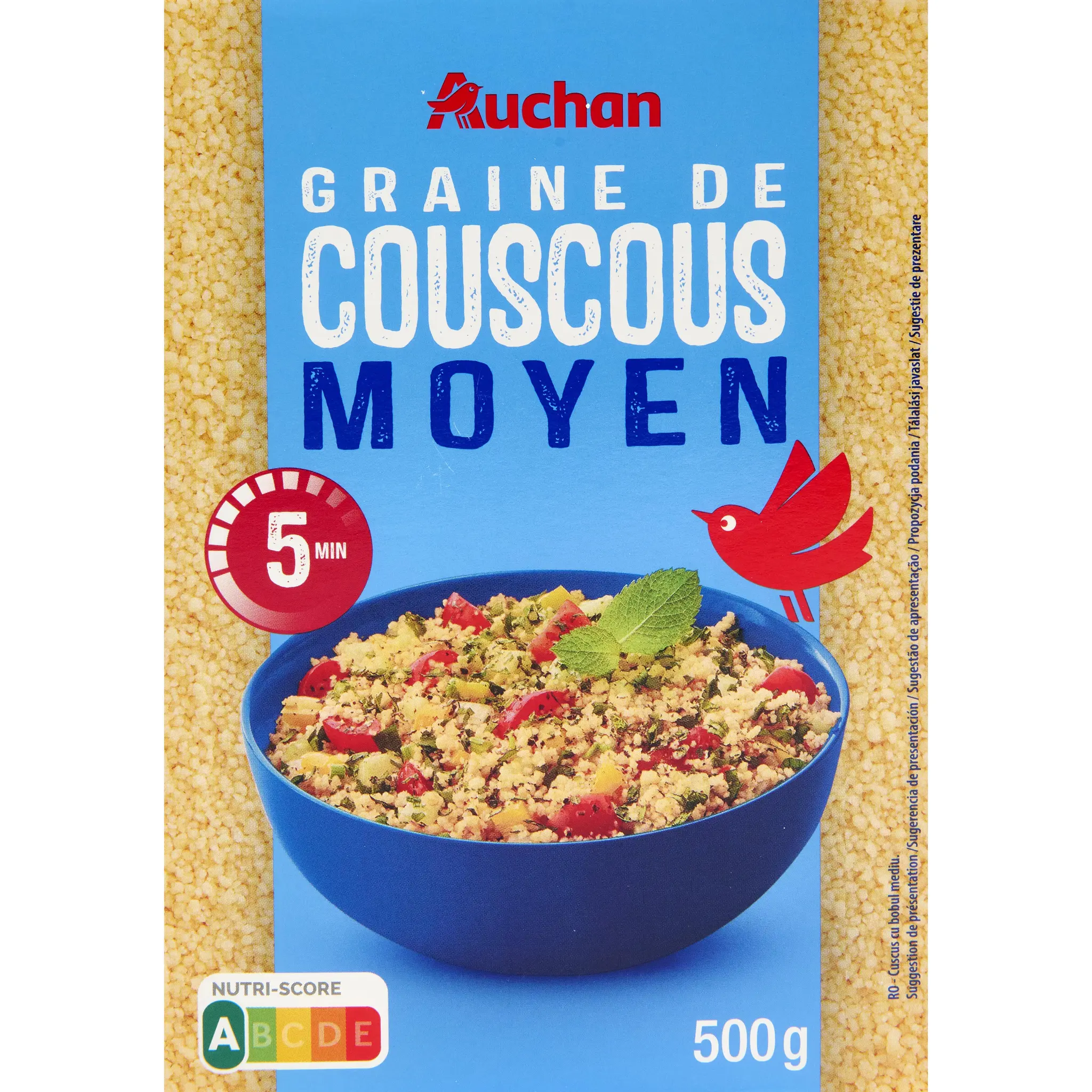 AUCHAN Couscous moyen