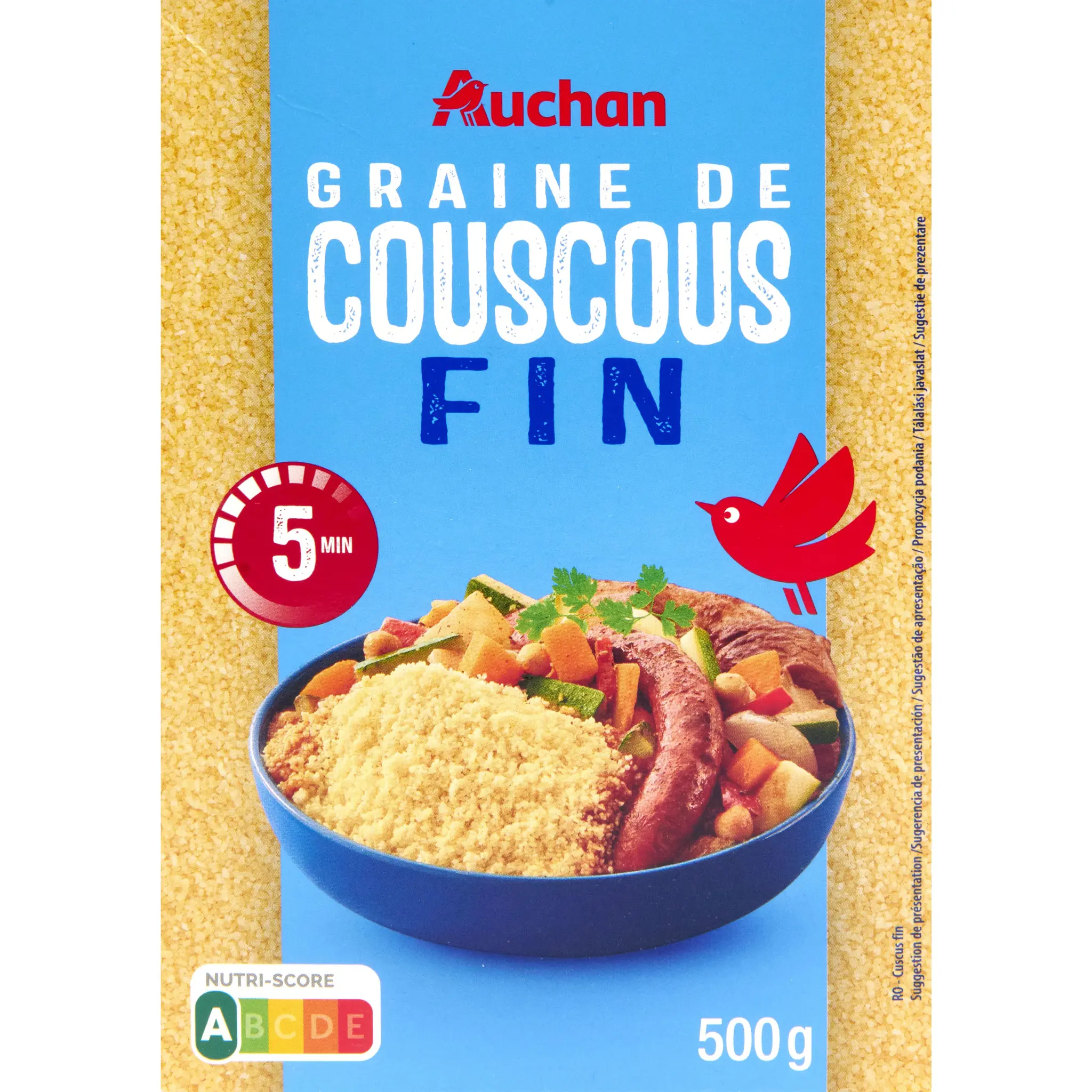 AUCHAN Couscous fin