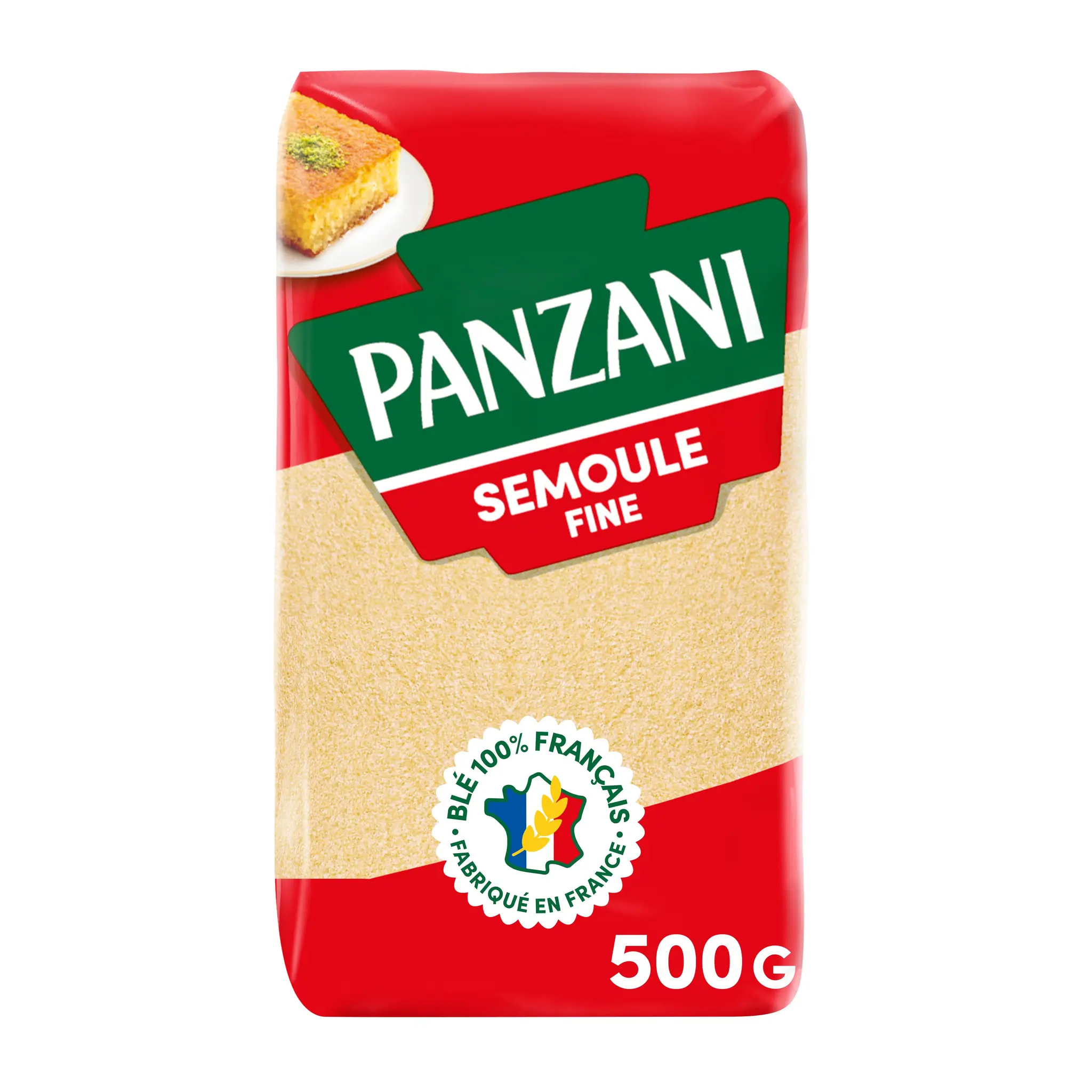 PANZANI Semoule fine qualité supérieure 100% blé dur