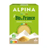 ALPINA SAVOIE Couscous grains moyen bio sans résidu de pesticides