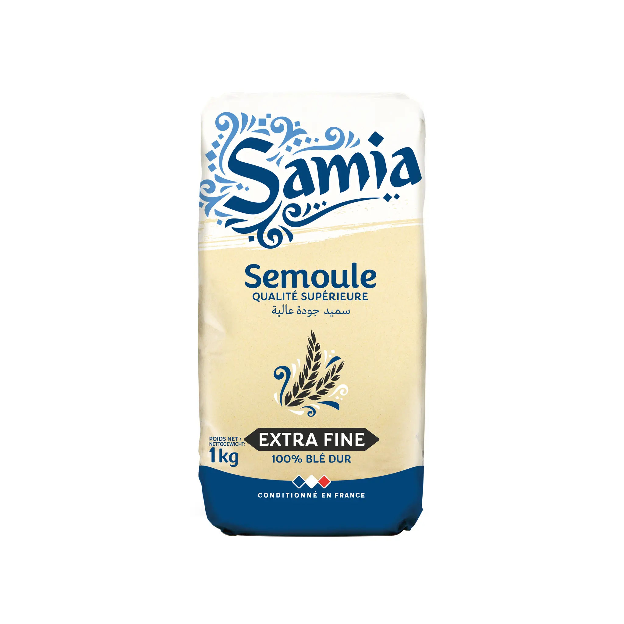 SAMIA Semoule qualité supérieure extra-fine 100% blé dur