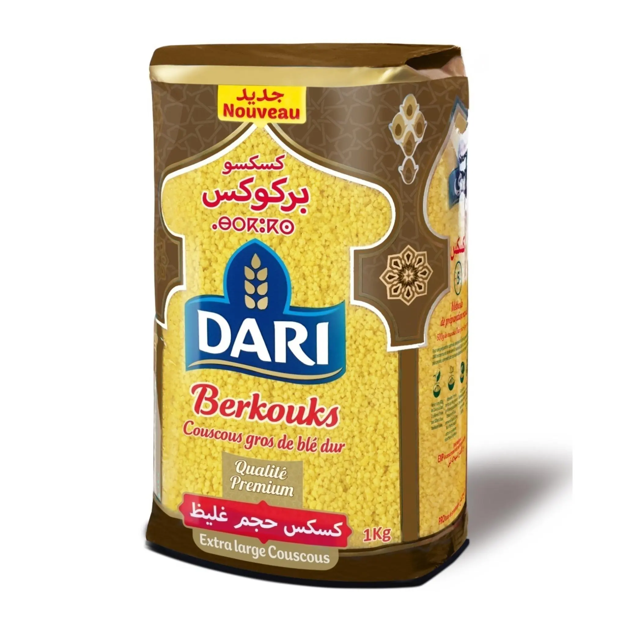 DARI Couscous gros de blé du Berkouks