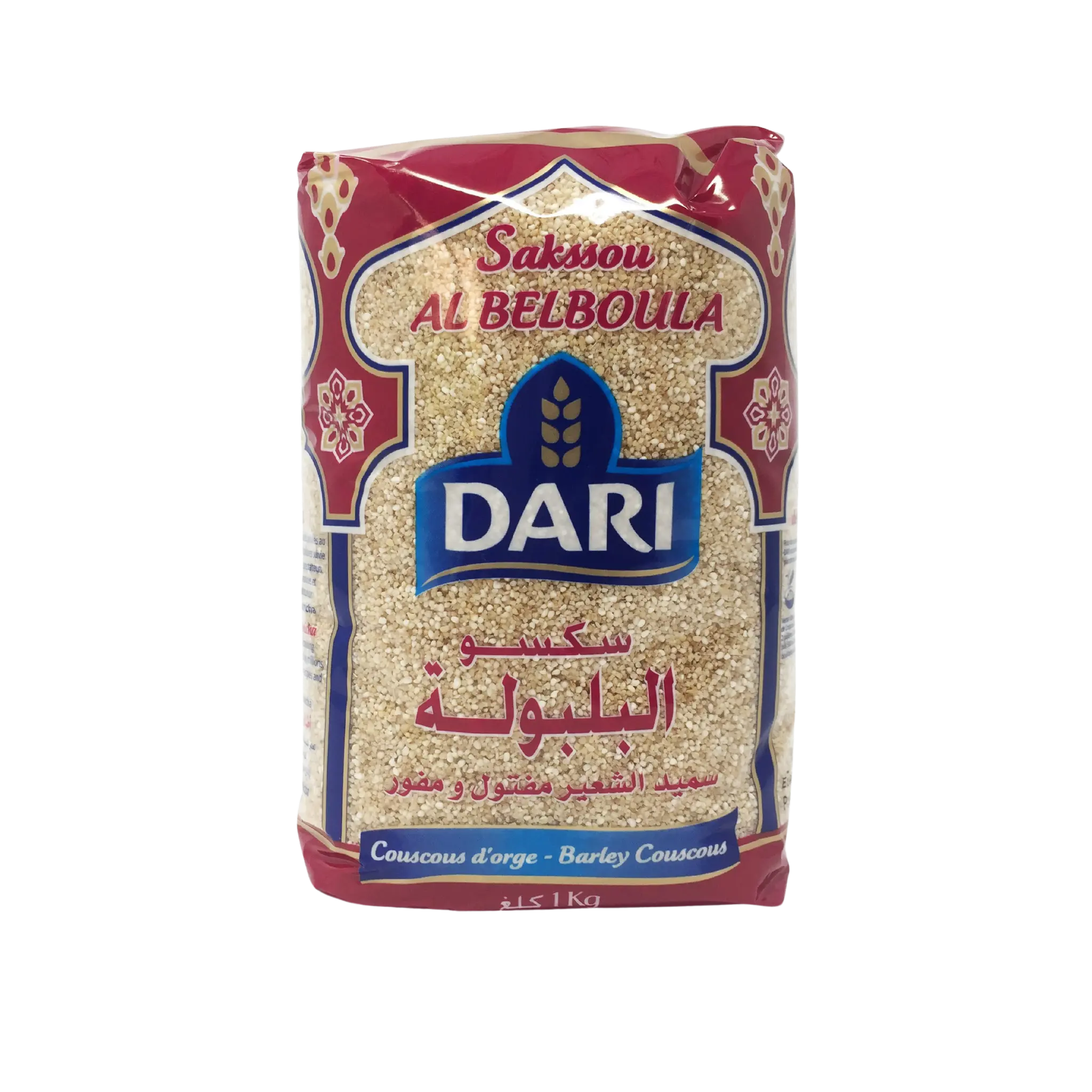 DARI Couscous d'orge précuite Sakssou Al Belboula