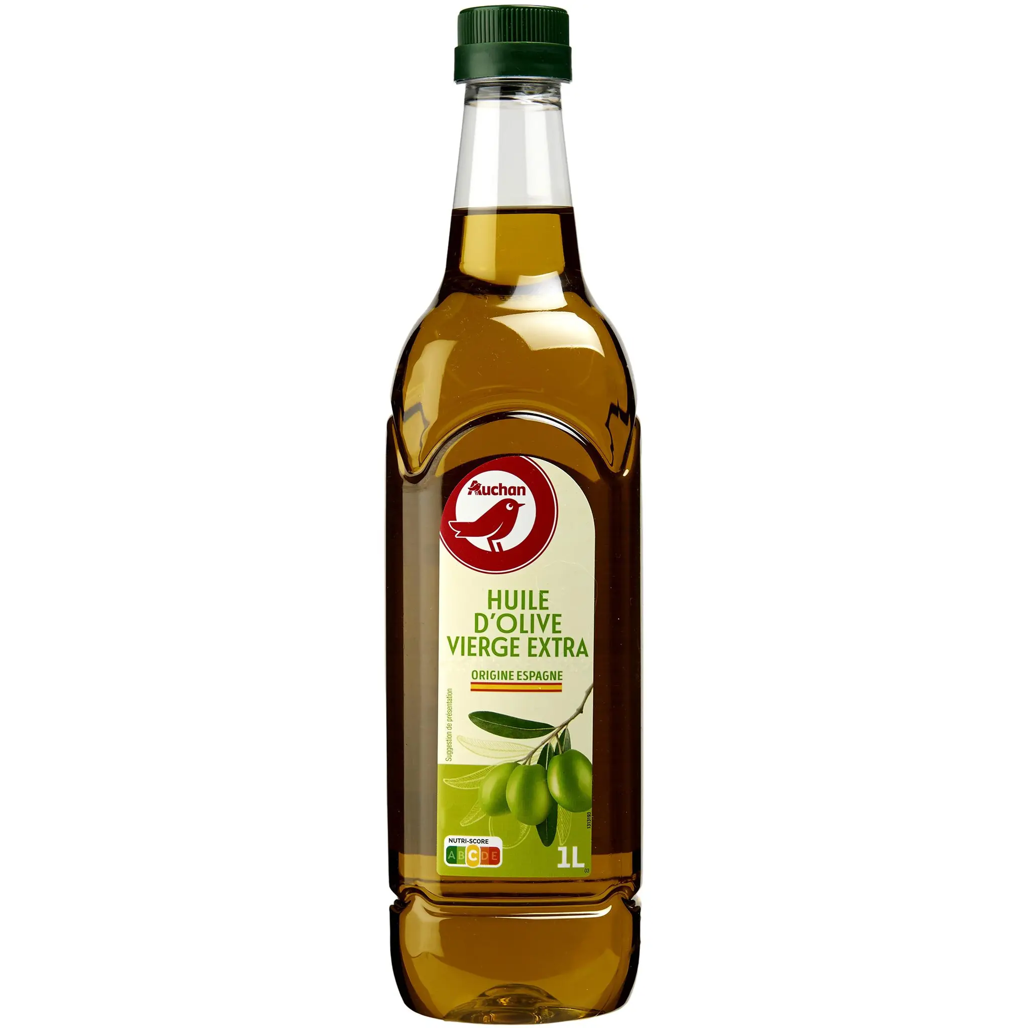 AUCHAN Huile d'olive vierge extra origine Espagne