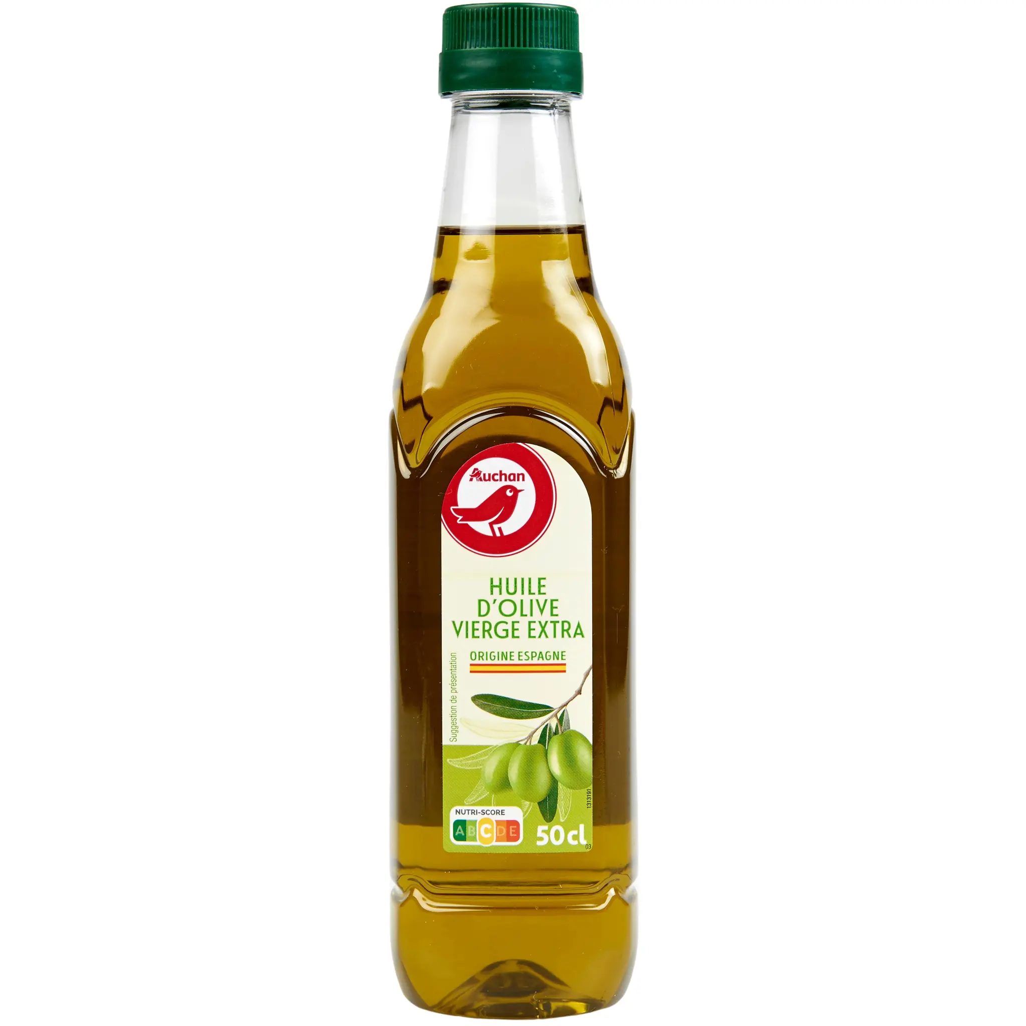 AUCHAN Huile d'olive vierge extra origine Espagne