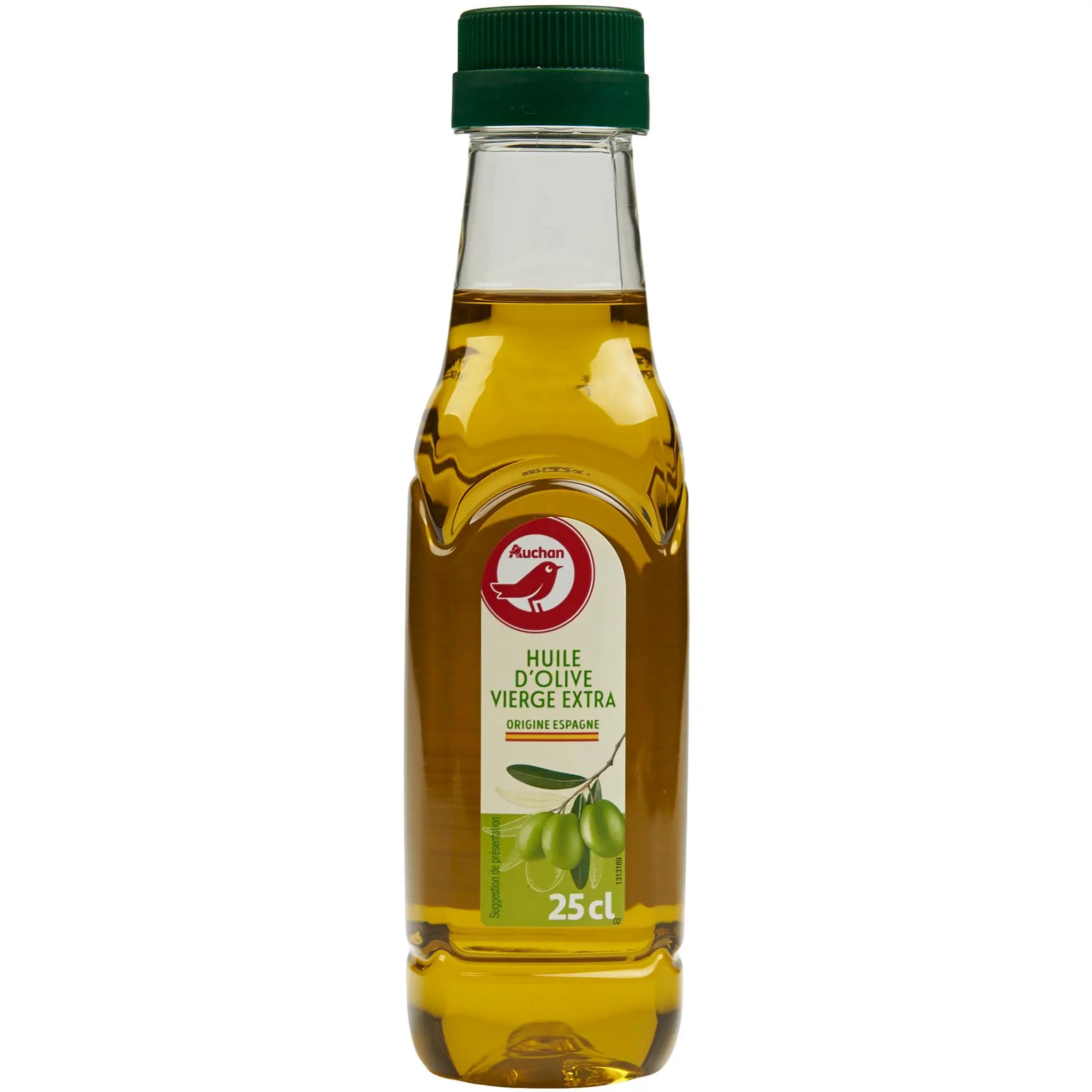 AUCHAN Huile d'olive vierge extra classique origine Espagne