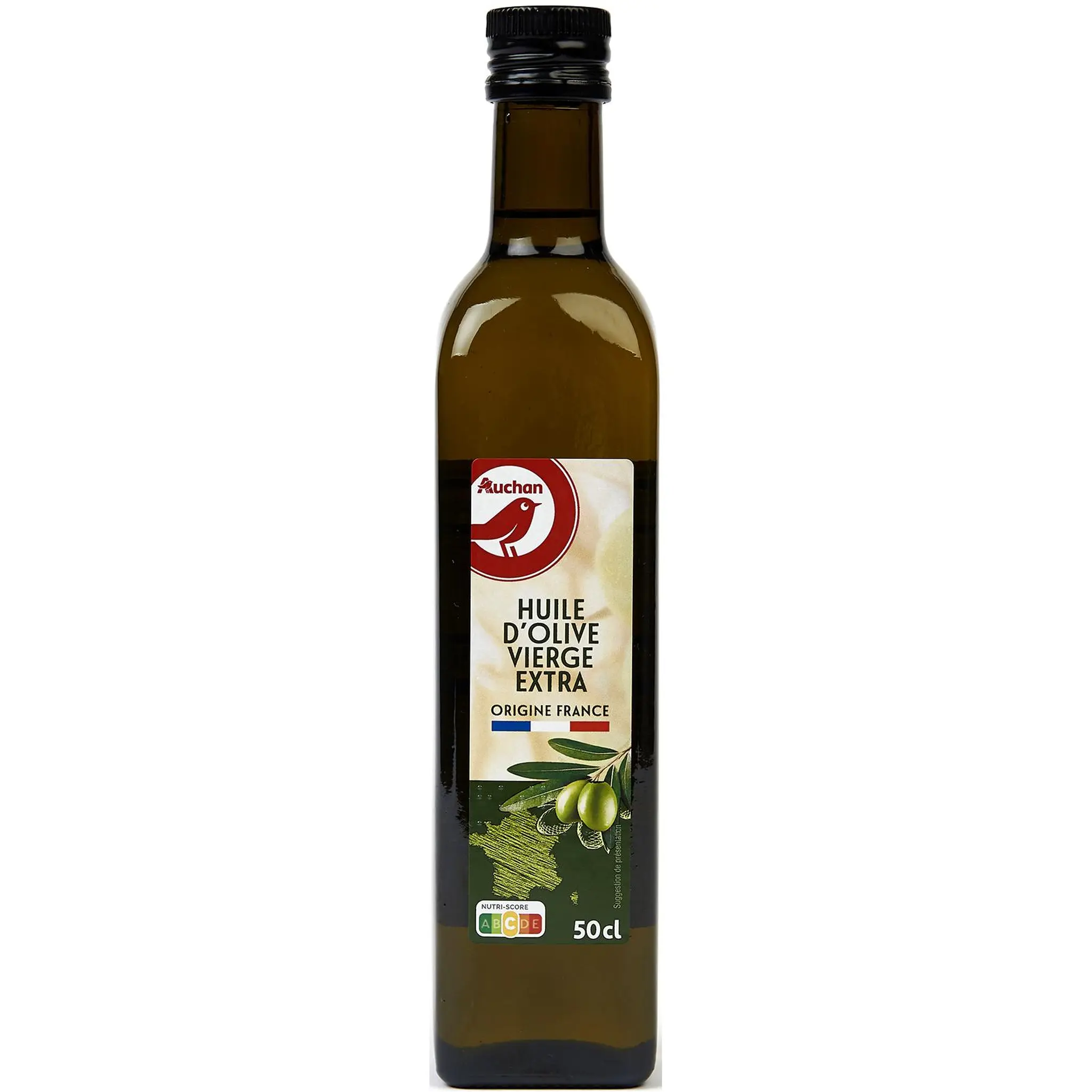 AUCHAN Huile d'olive vierge extra classique origine France