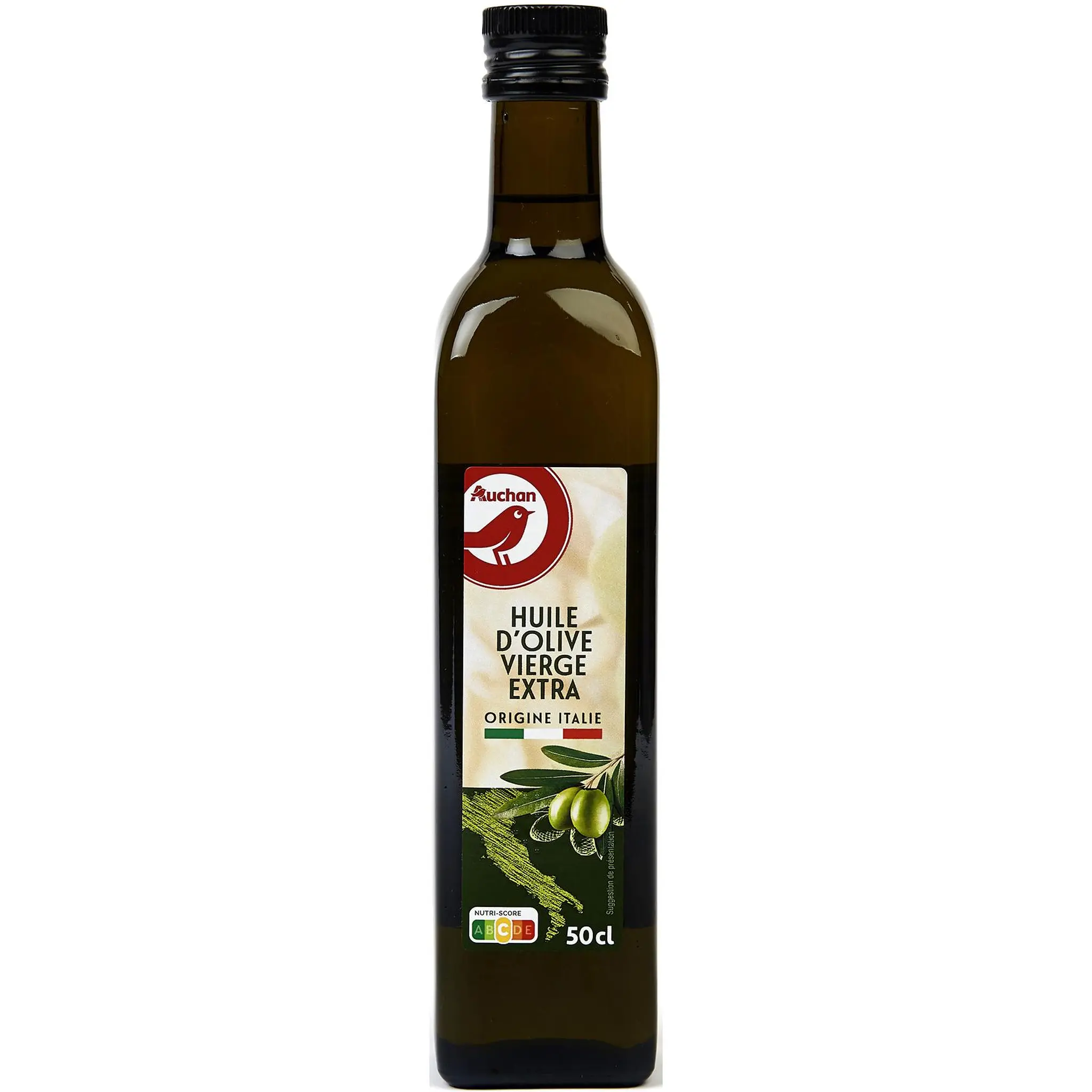 AUCHAN Huile d'olive vierge extra originie Italie