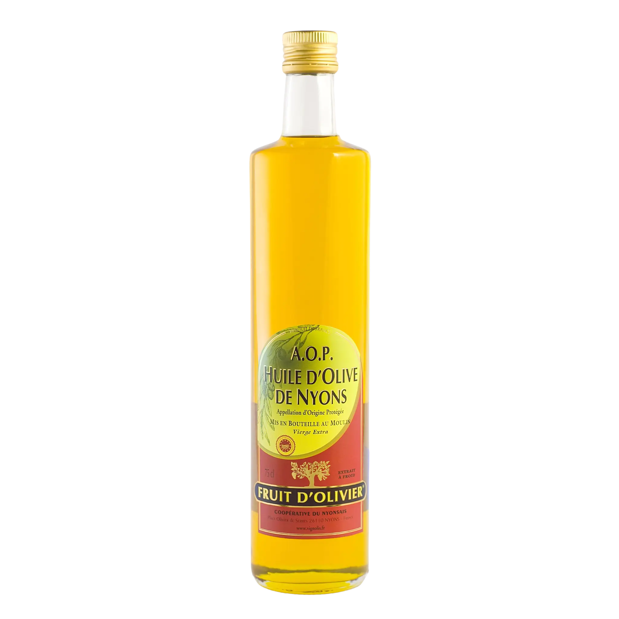 NYONSOLIVE Huile d'olive vierge extra de Nyons AOP extraite à froid