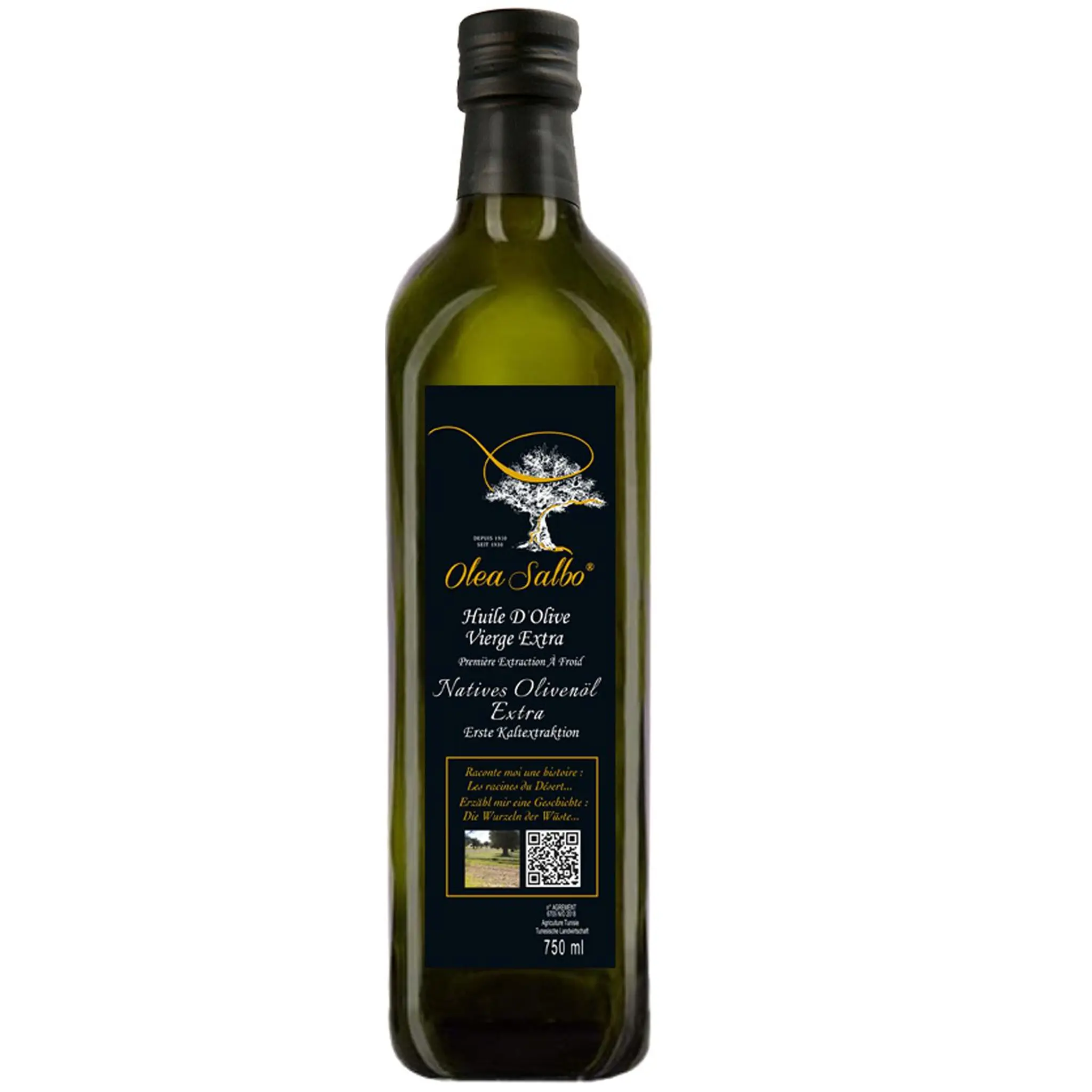 OLEA SALBO Huile d'olive vierge extra première extraction à froid