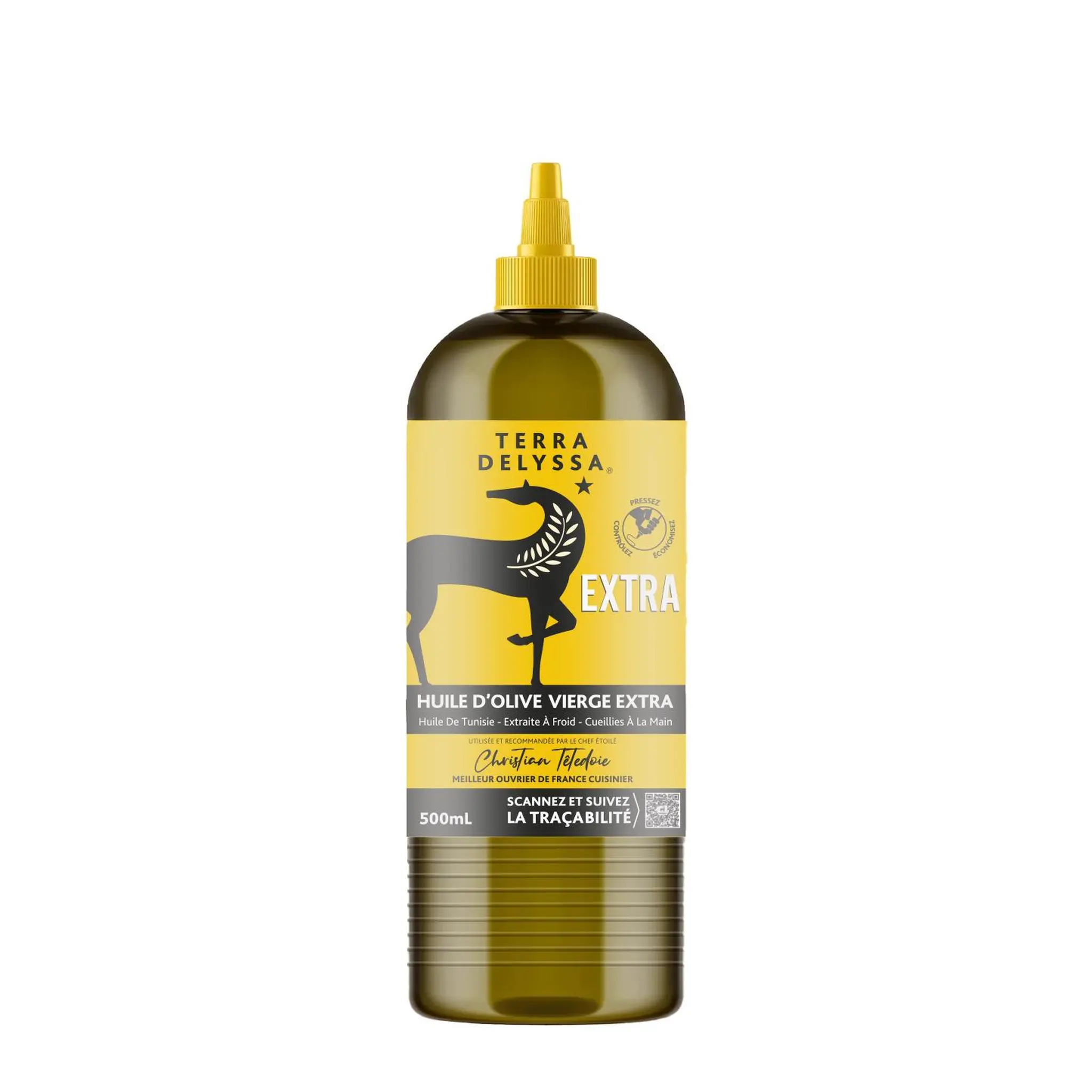 TERRA DELYSSA Huile d'olive vierge extra squeezable