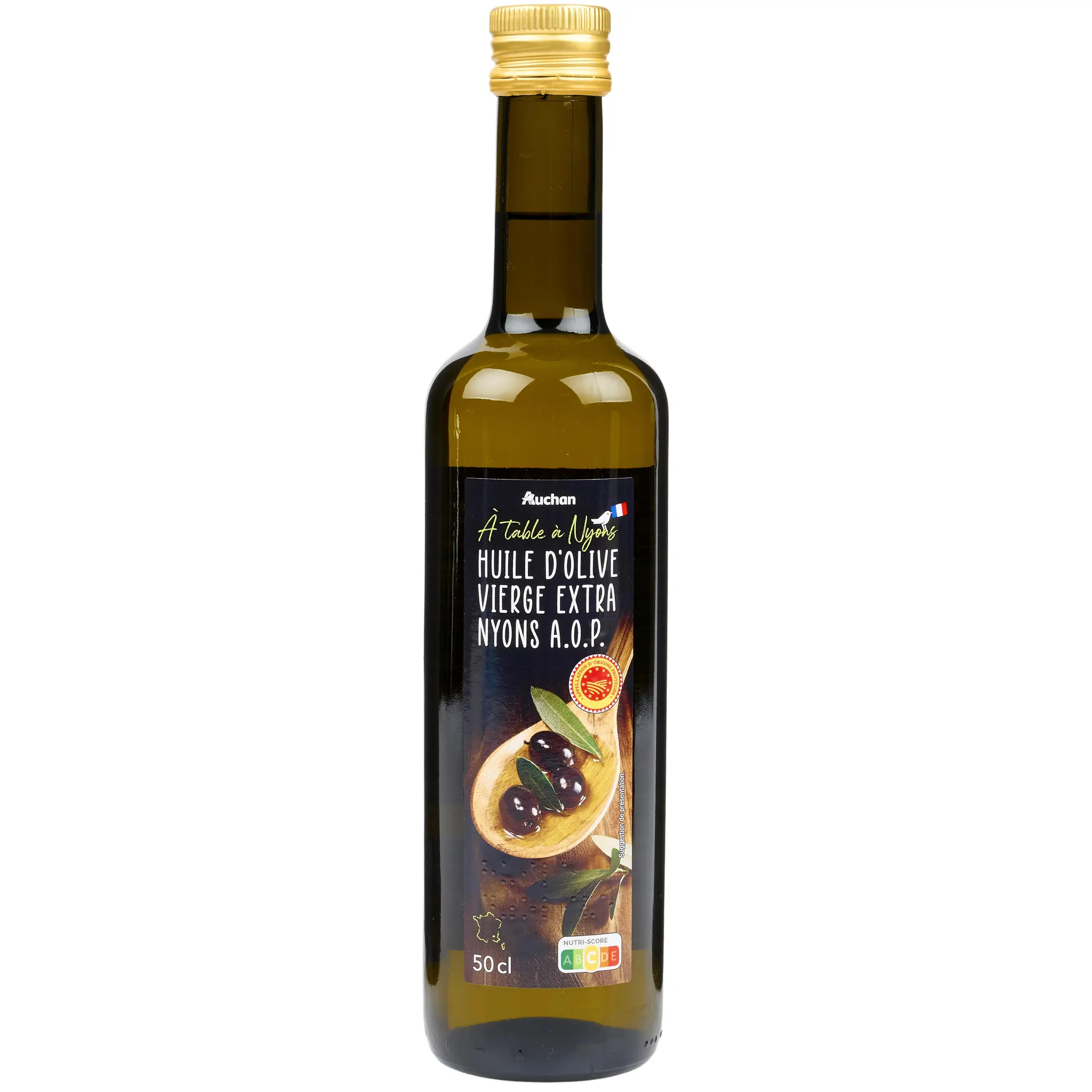 AUCHAN TERROIR Huile d'olive vierge extra AOP Nyons