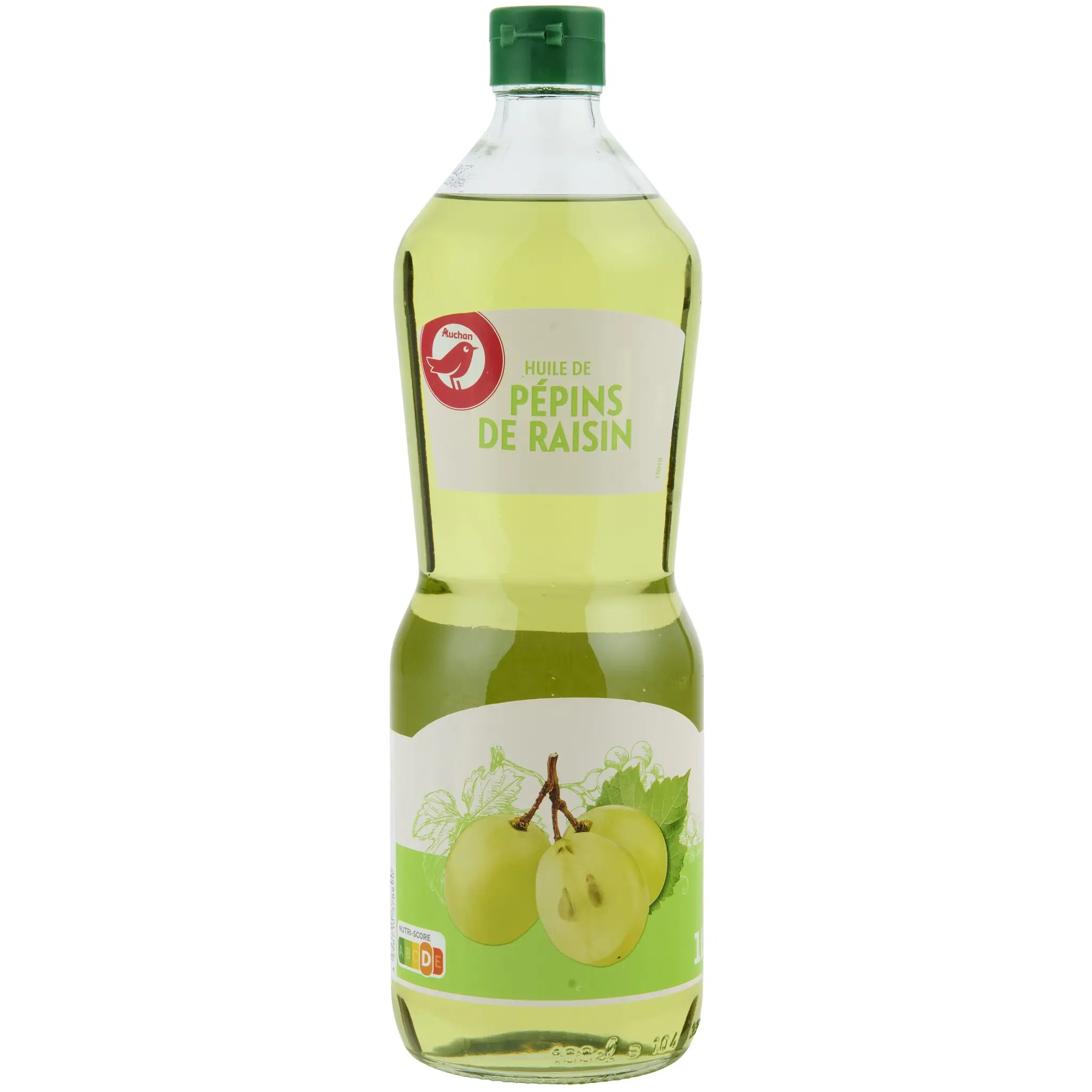 AUCHAN Huile de pépins de raisin