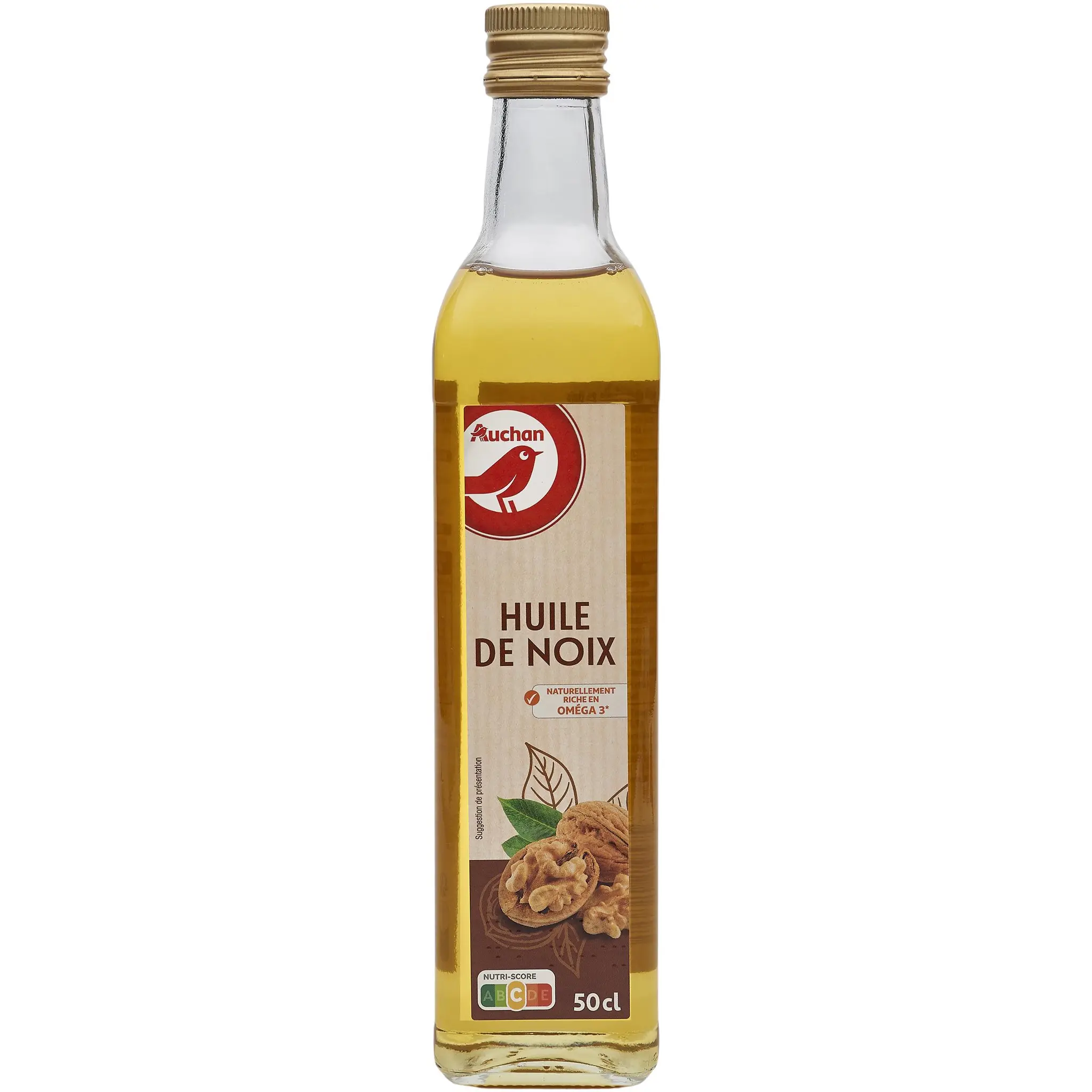 AUCHAN Huile de noix