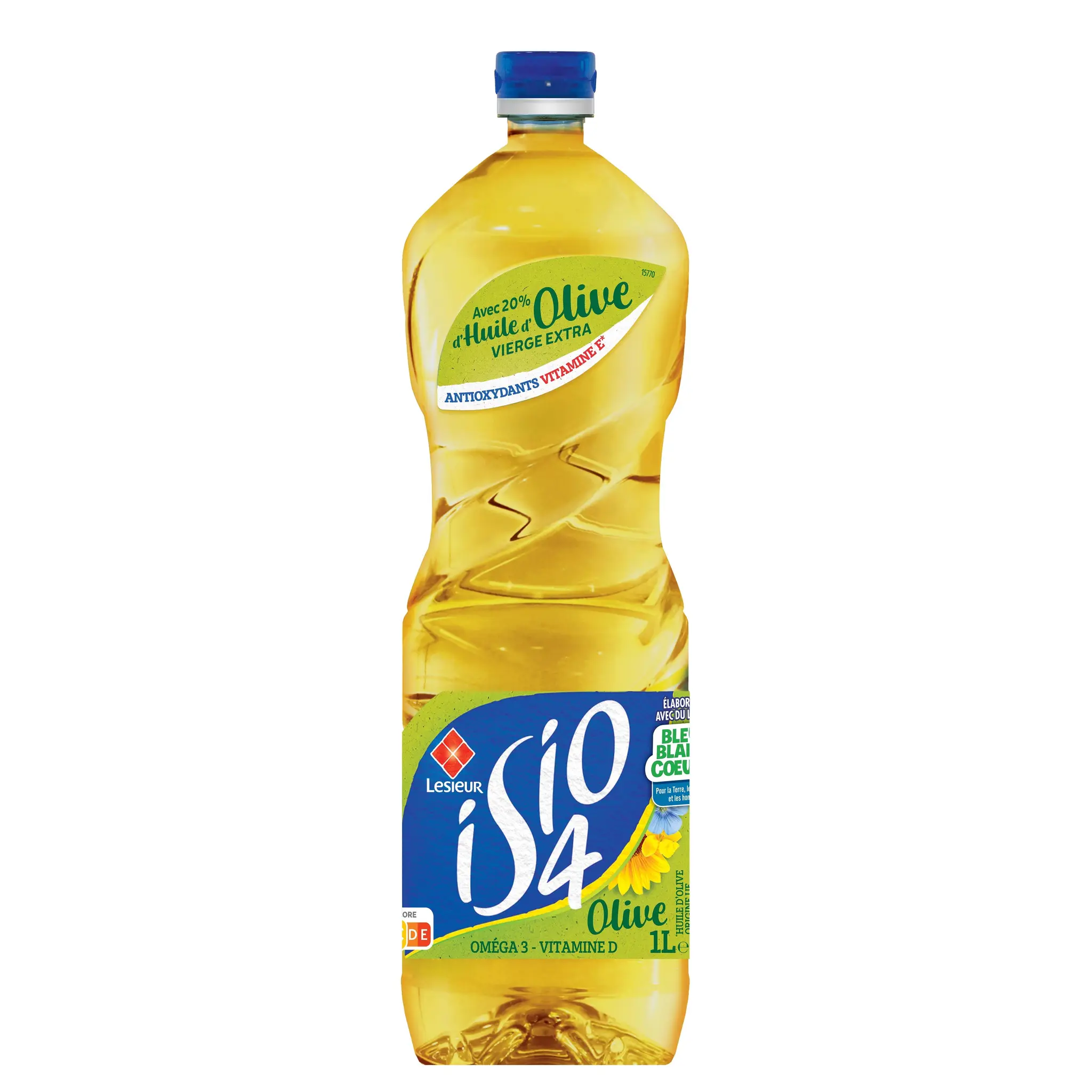 LESIEUR Huile 4 graines Isio 4 20% huile d'olive