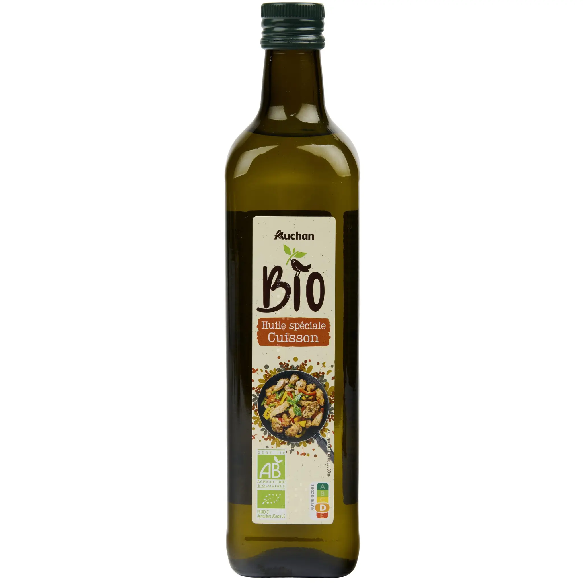 AUCHAN BIO Huile spéciale cuisson
