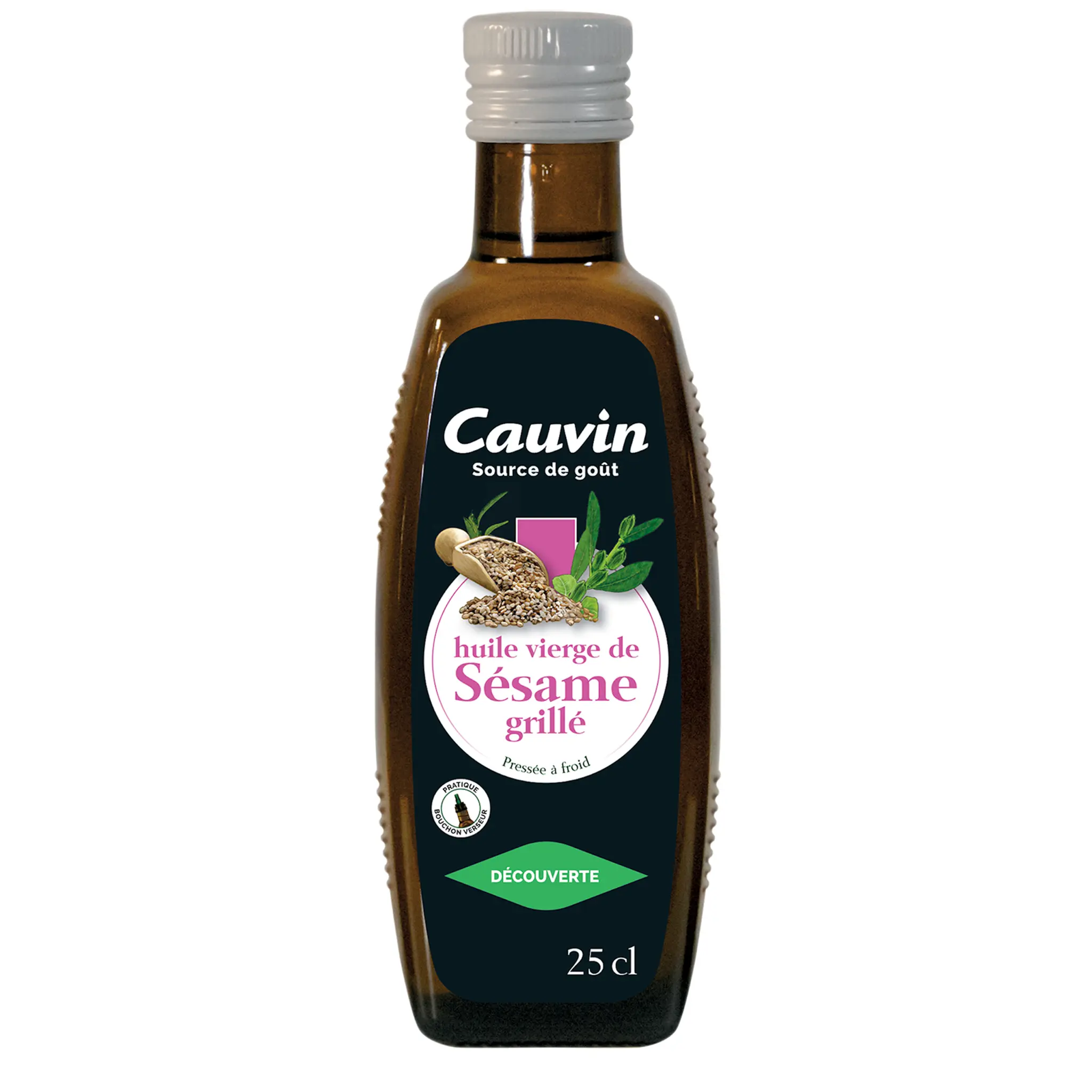 CAUVIN Huile vierge de sésame grillé