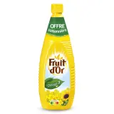 FRUIT D'OR Huile de tournesol Oméga 3 friture cuisson et assaisonnement