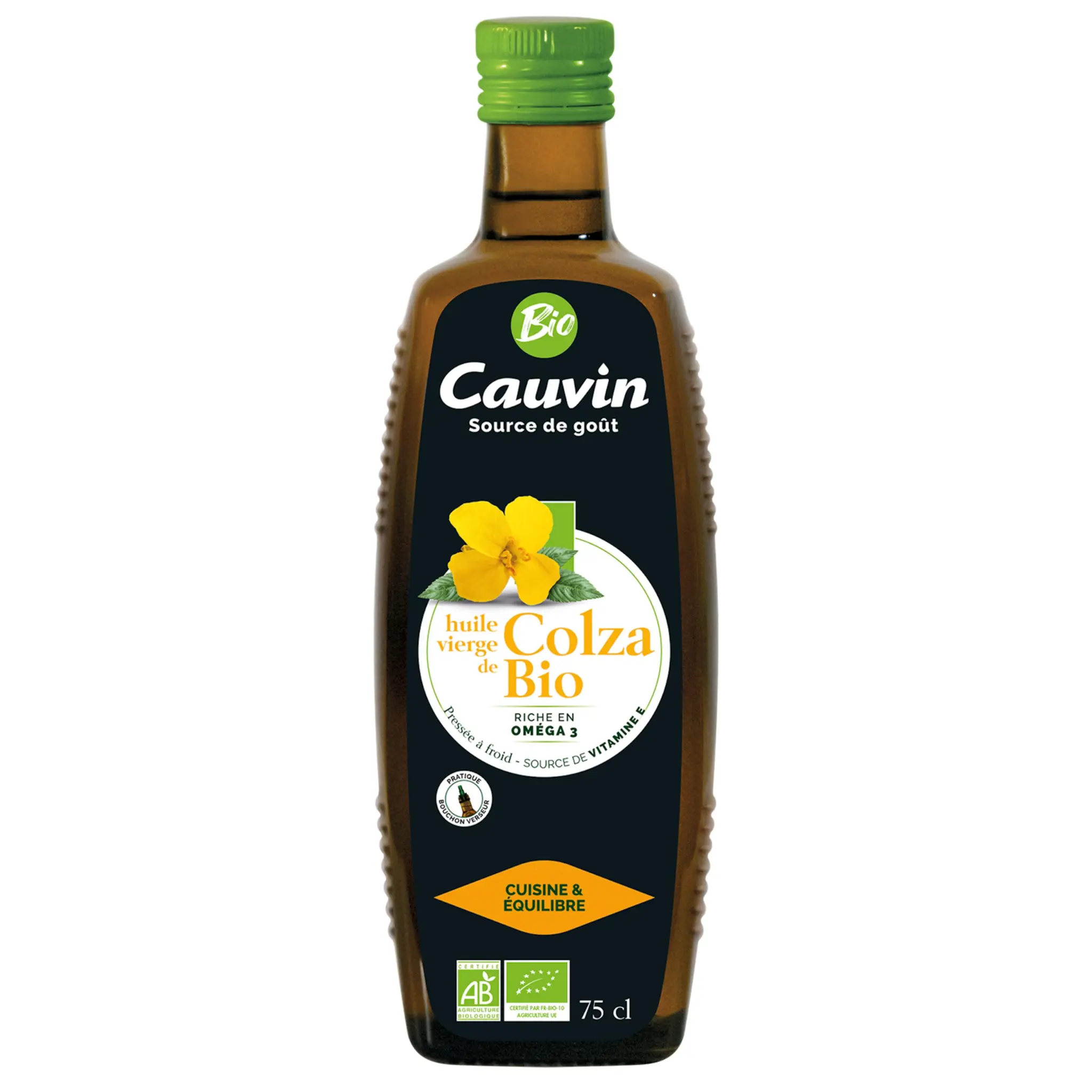 CAUVIN Huile vierge de colza bio