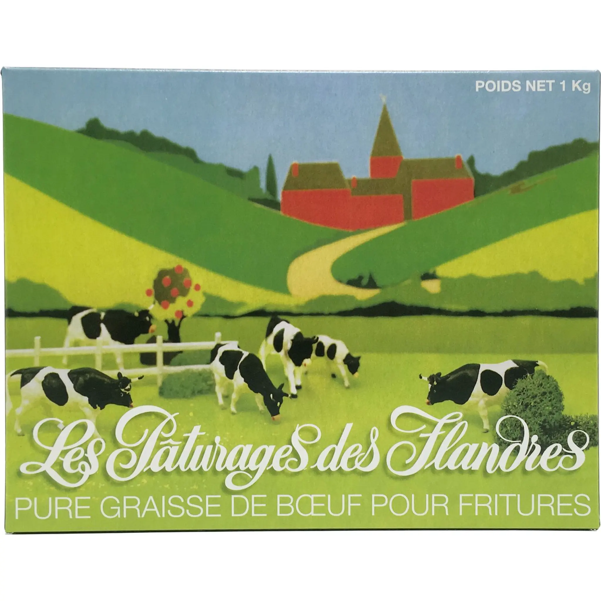 LES PATURAGES DES FLANDRES Pure graisse de boeuf pour fritures