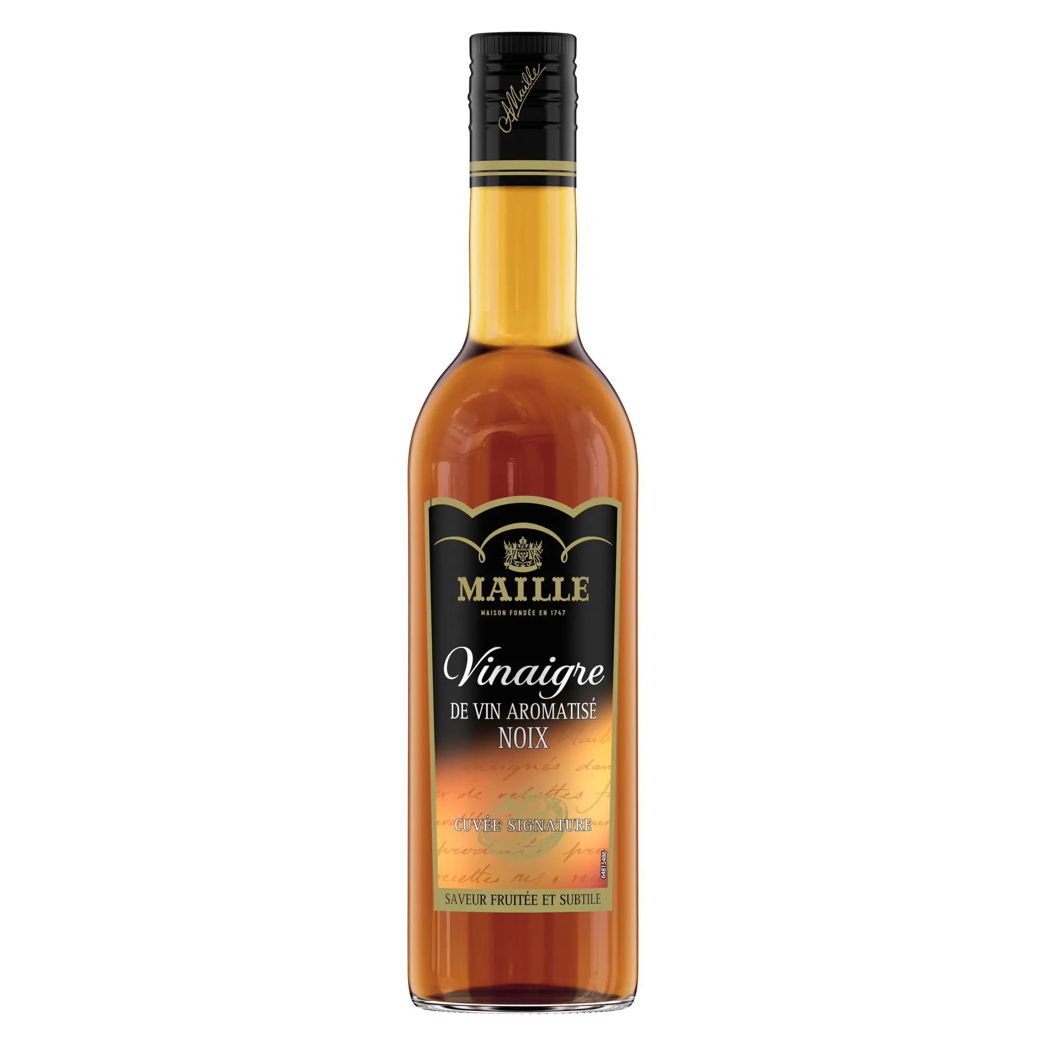 MAILLE Vinaigre de vin aromatisé aux noix grande cuvée