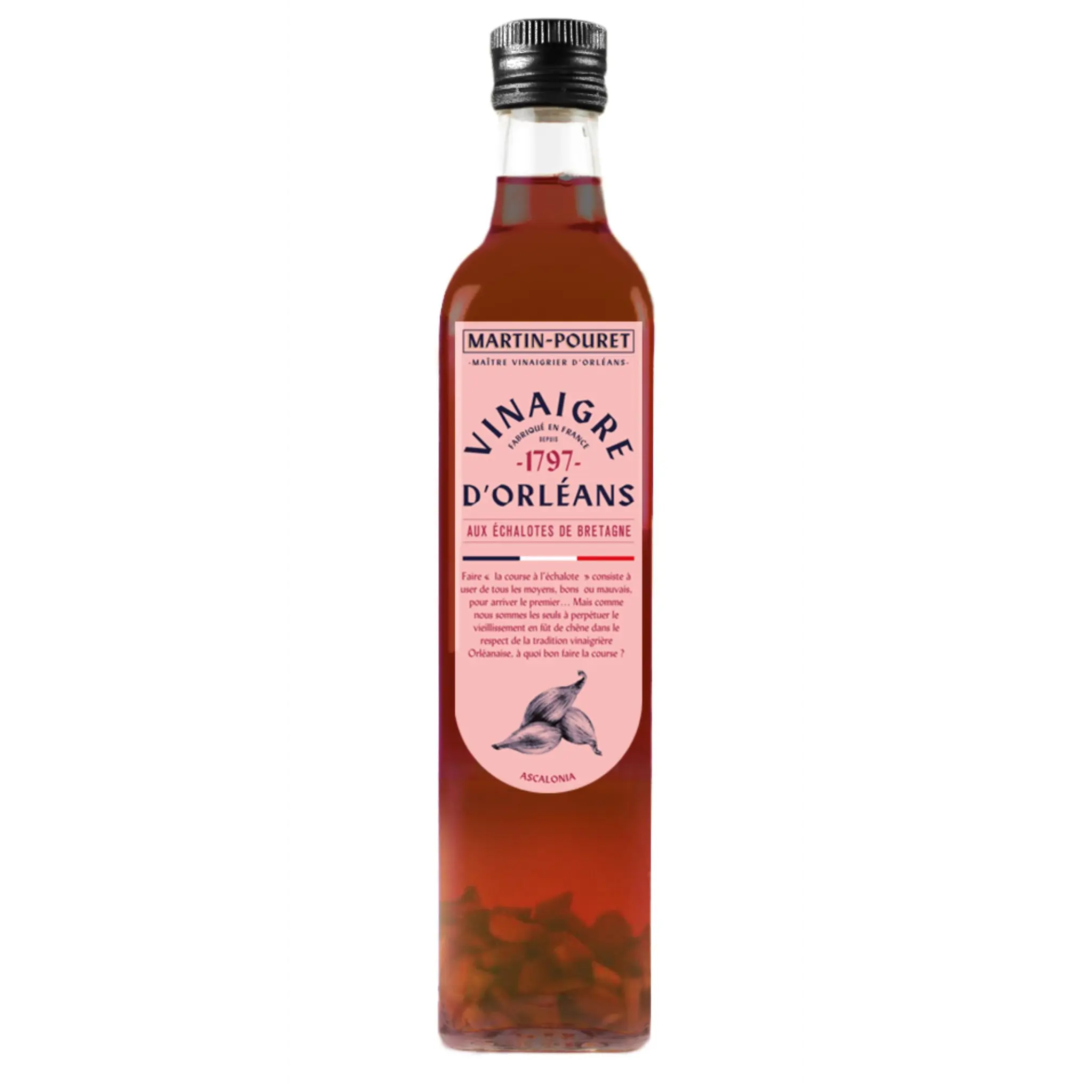 MARTIN POURET Vinaigre d'Orléans aux échalotes de Bretagne