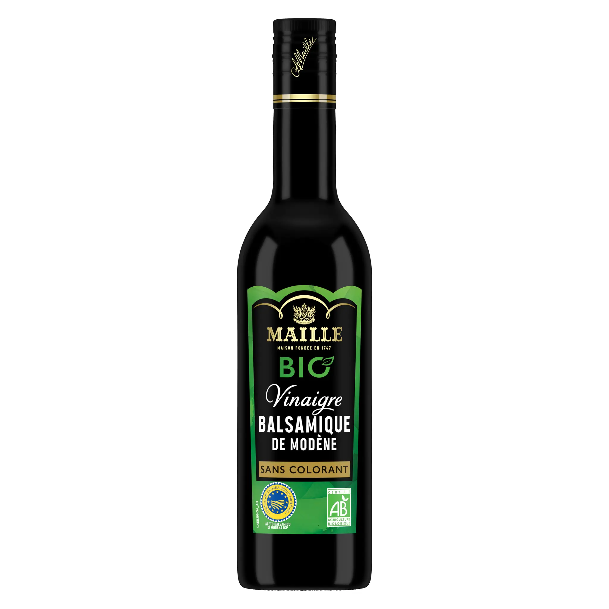 MAILLE Vinaigre balsamique bio de Modène IGP