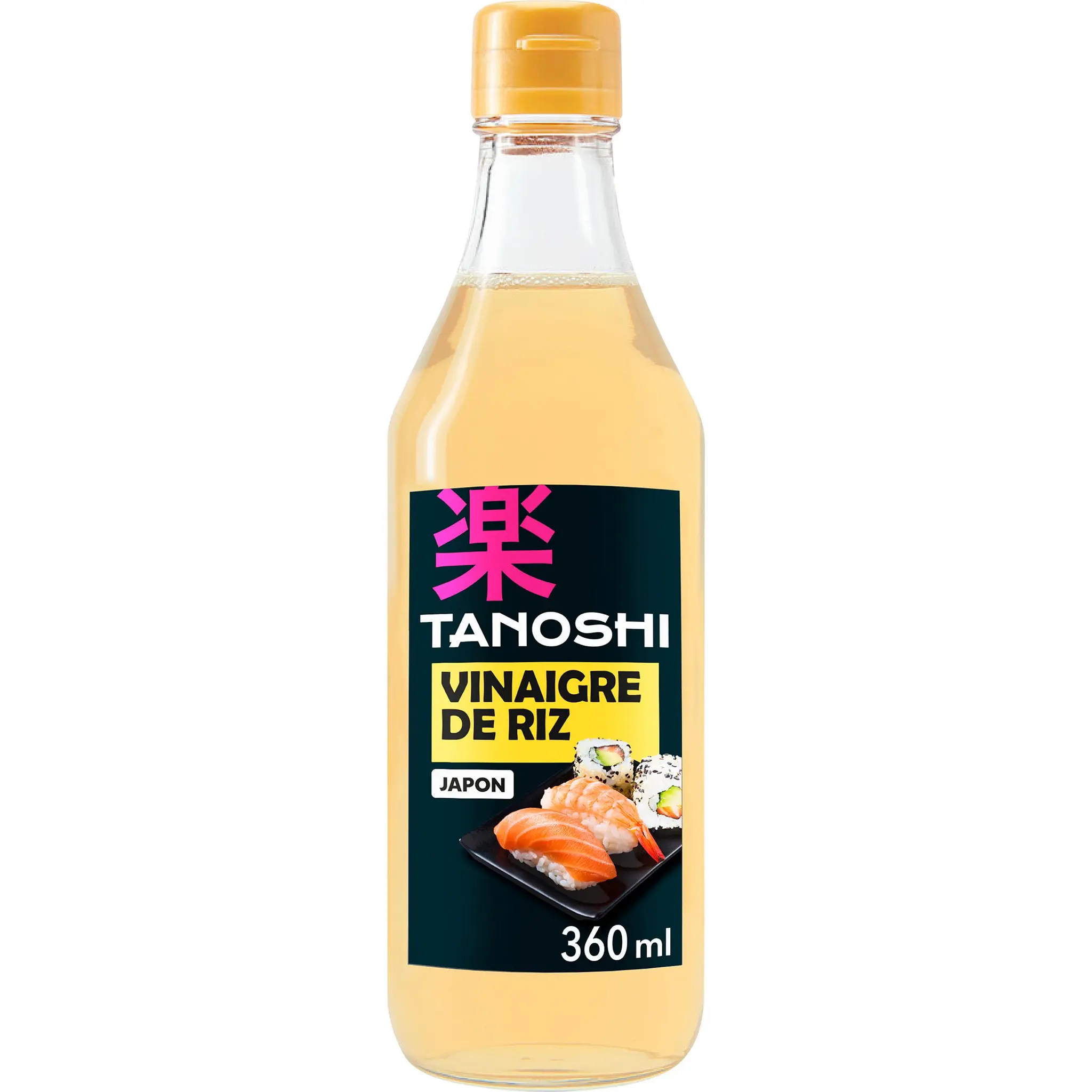 TANOSHI Vinaigre de riz pour riz à sushi et assaisonnement bouteille