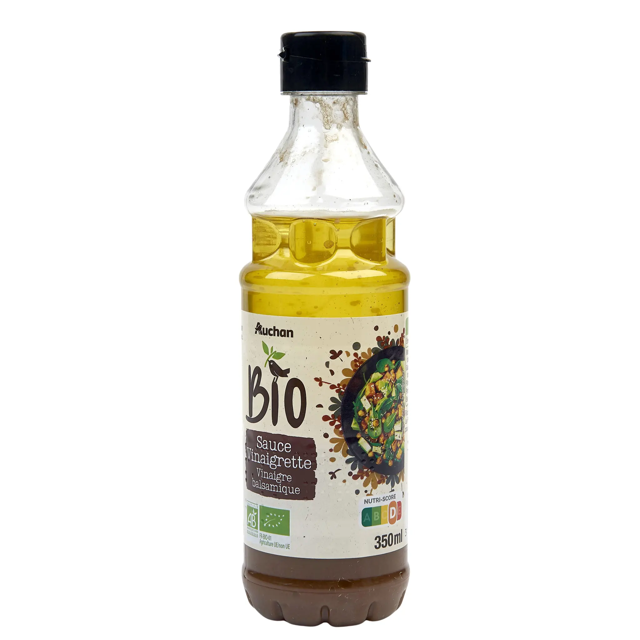AUCHAN BIO Sauce vinaigrette au vinaigre balsamique