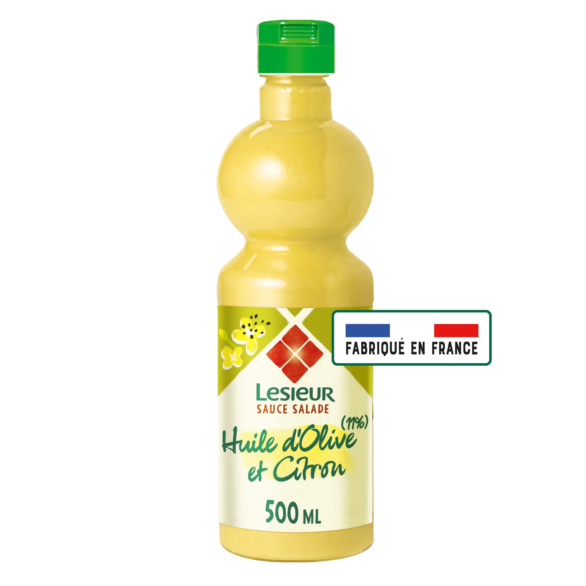 LESIEUR Sauce salade légère à l'huile d'olive et citron