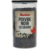 AUCHAN Grains de poivre noir