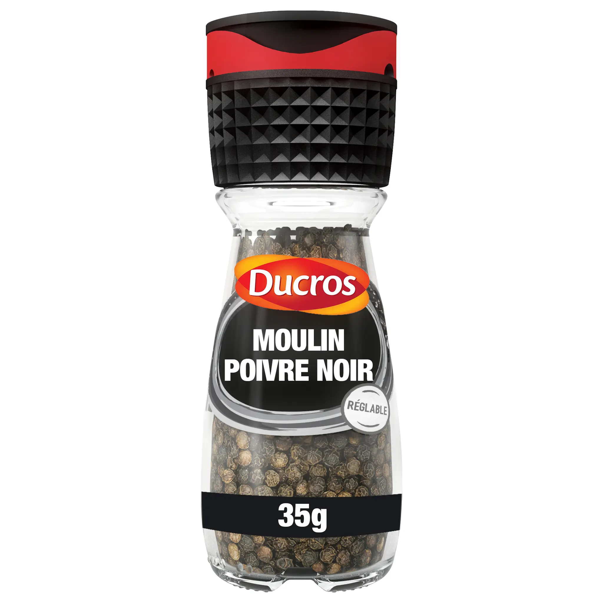 DUCROS Poivre noir en grains en moulin