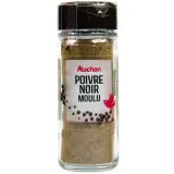 AUCHAN Poivre noir moulu
