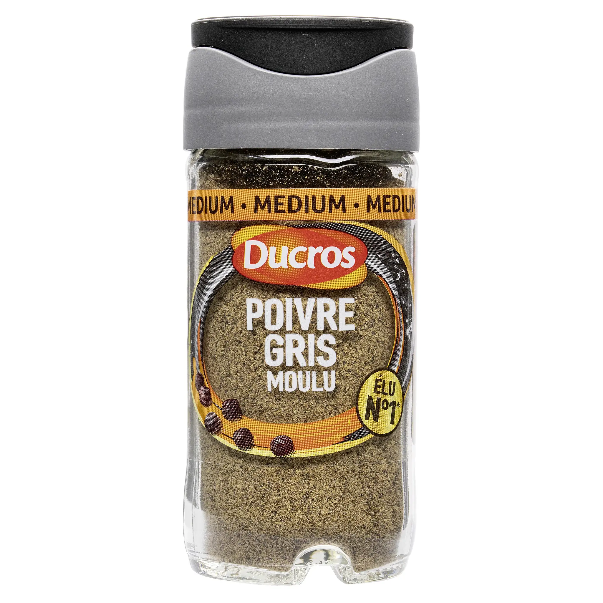 DUCROS Poivre gris moulu medium
