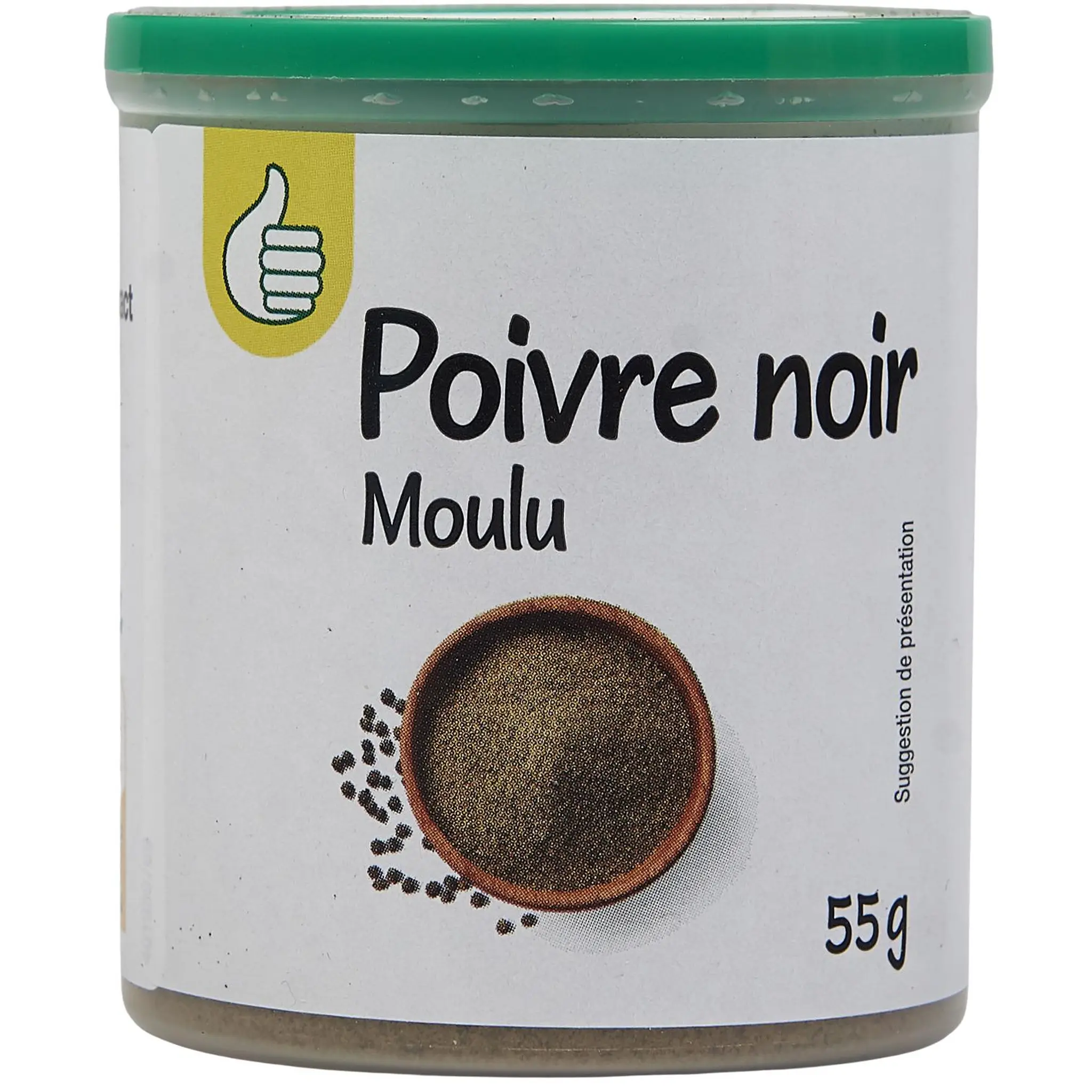 POUCE Poivre noir moulu