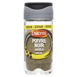 DUCROS Poivre noir moulu doux du Brésil