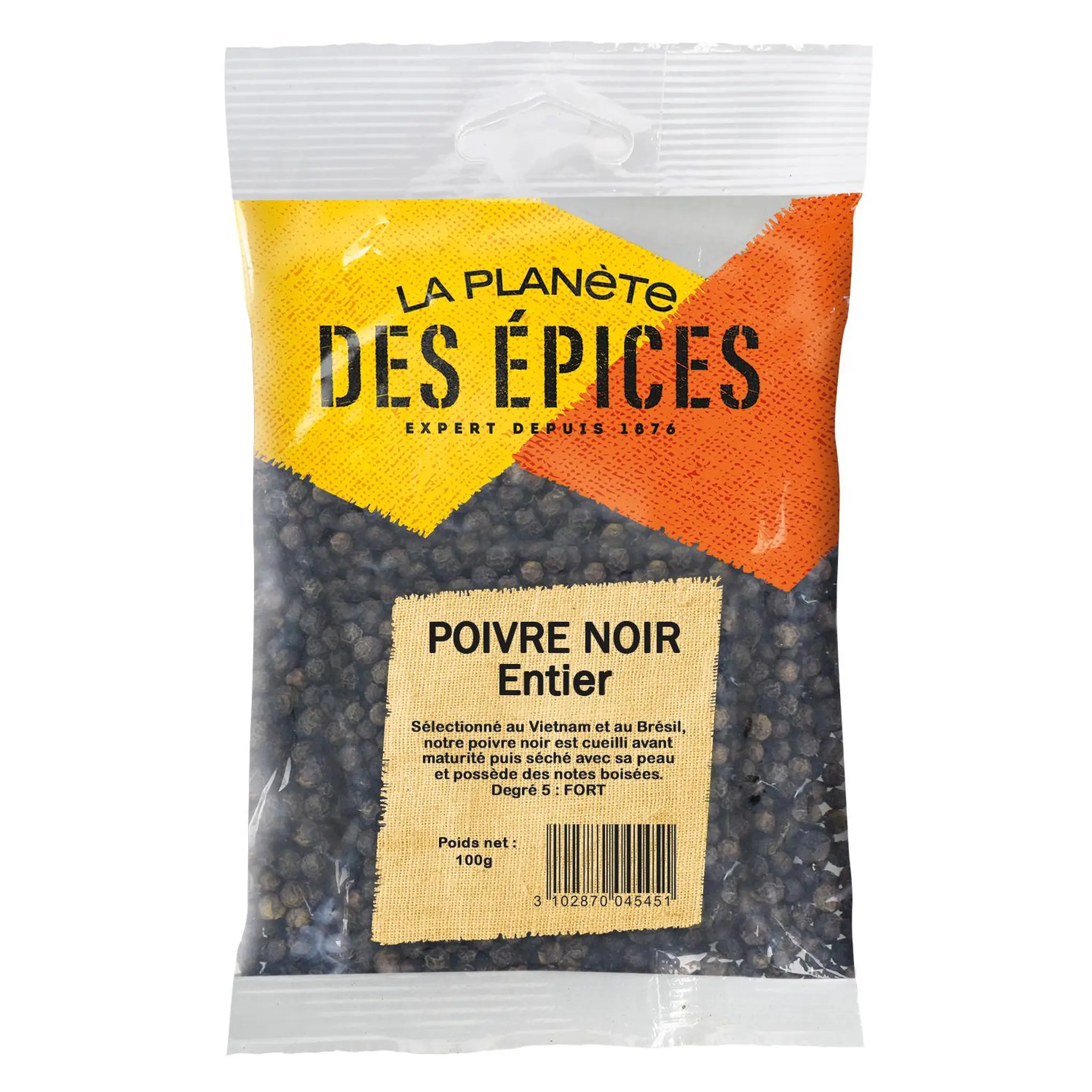LA PLANETE DES EPICES Poivre noir entier