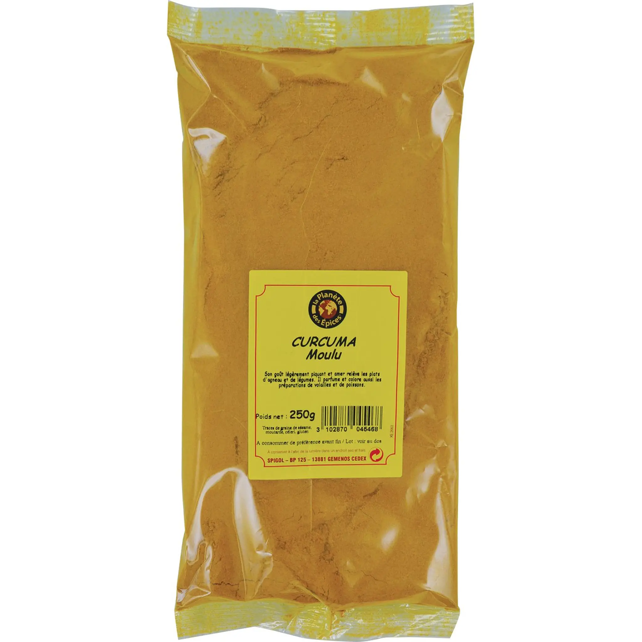 LA PLANETE DES EPICES curcuma moulu