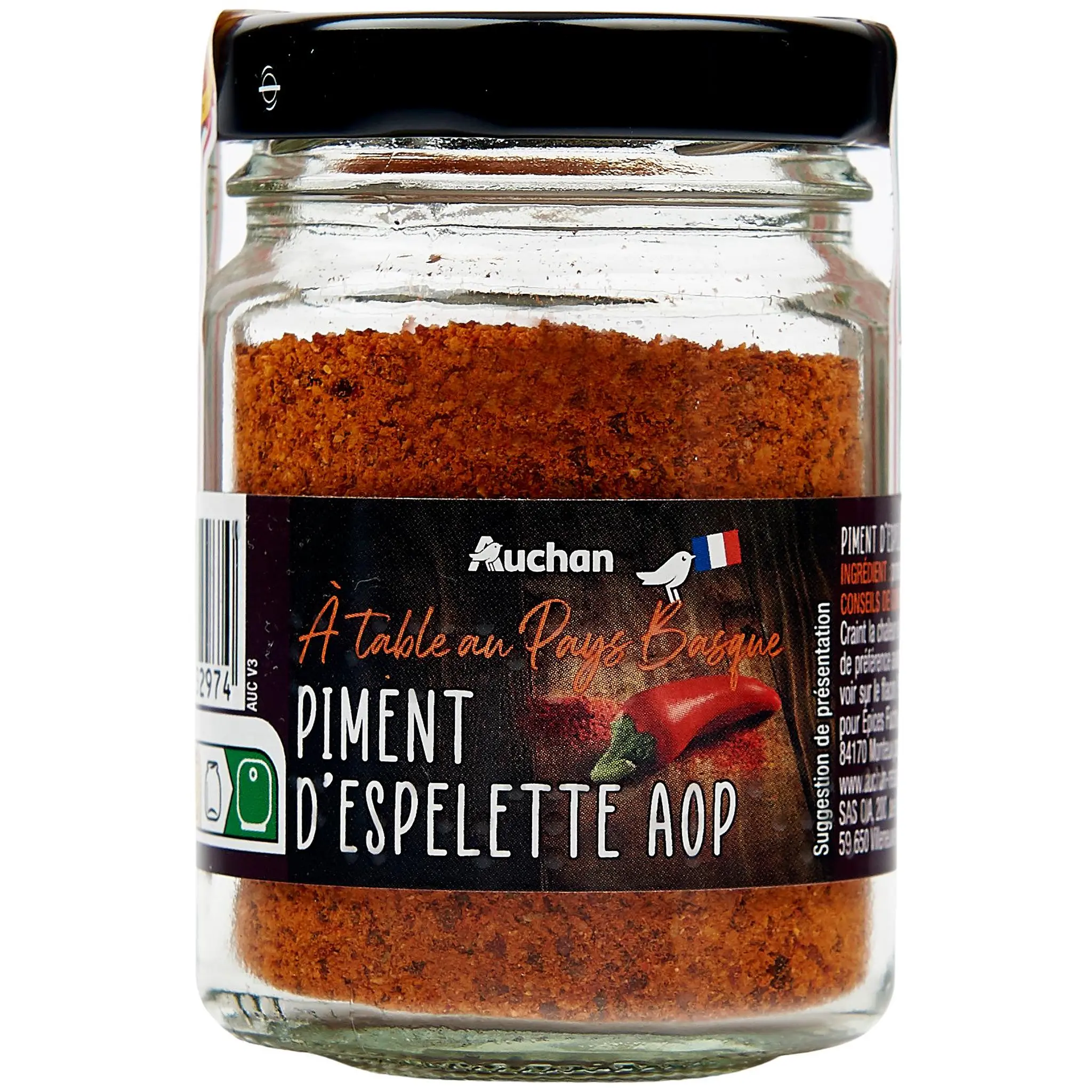 AUCHAN TERROIR Piment d'Espelette AOP