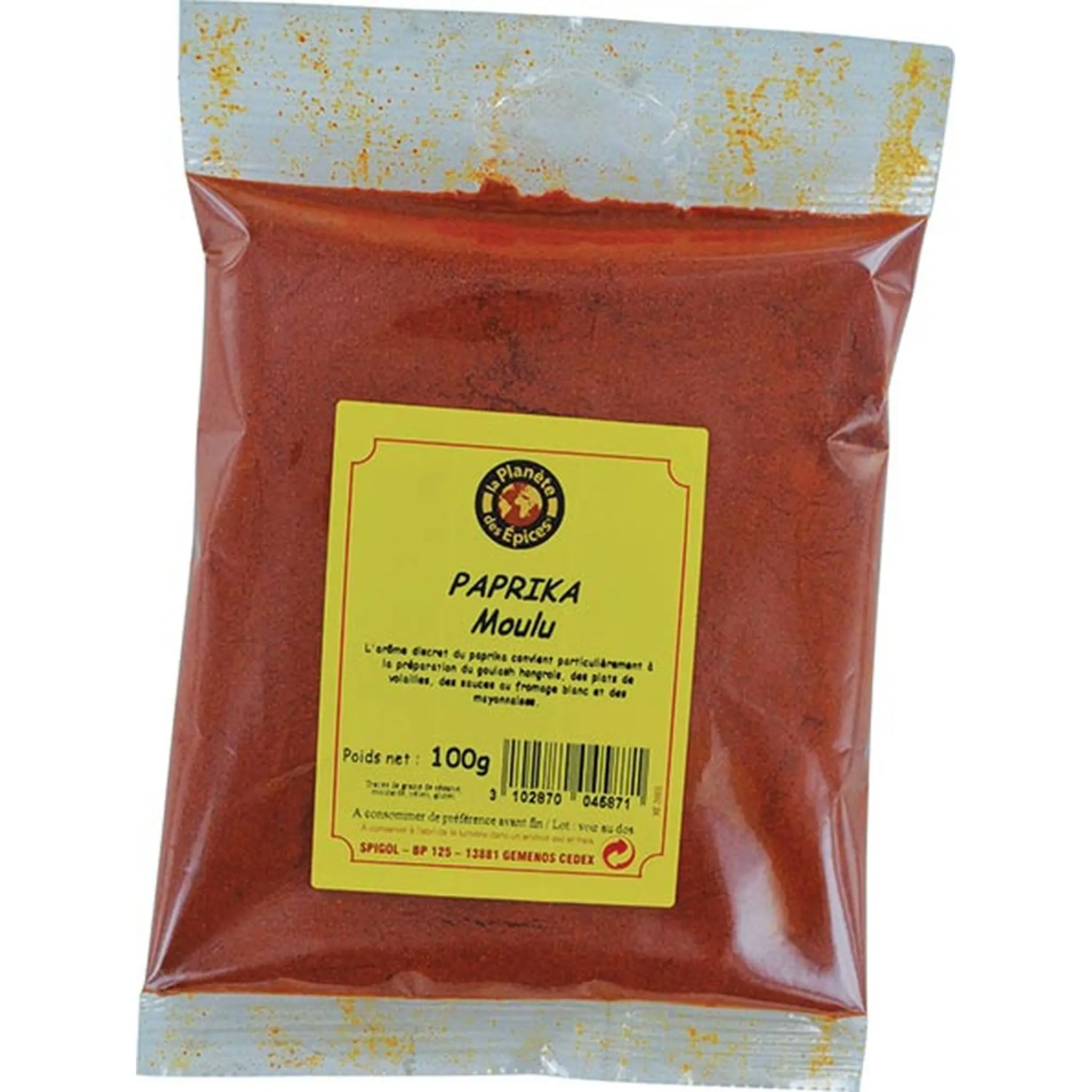LA PLANETE DES EPICES Paprika moulu
