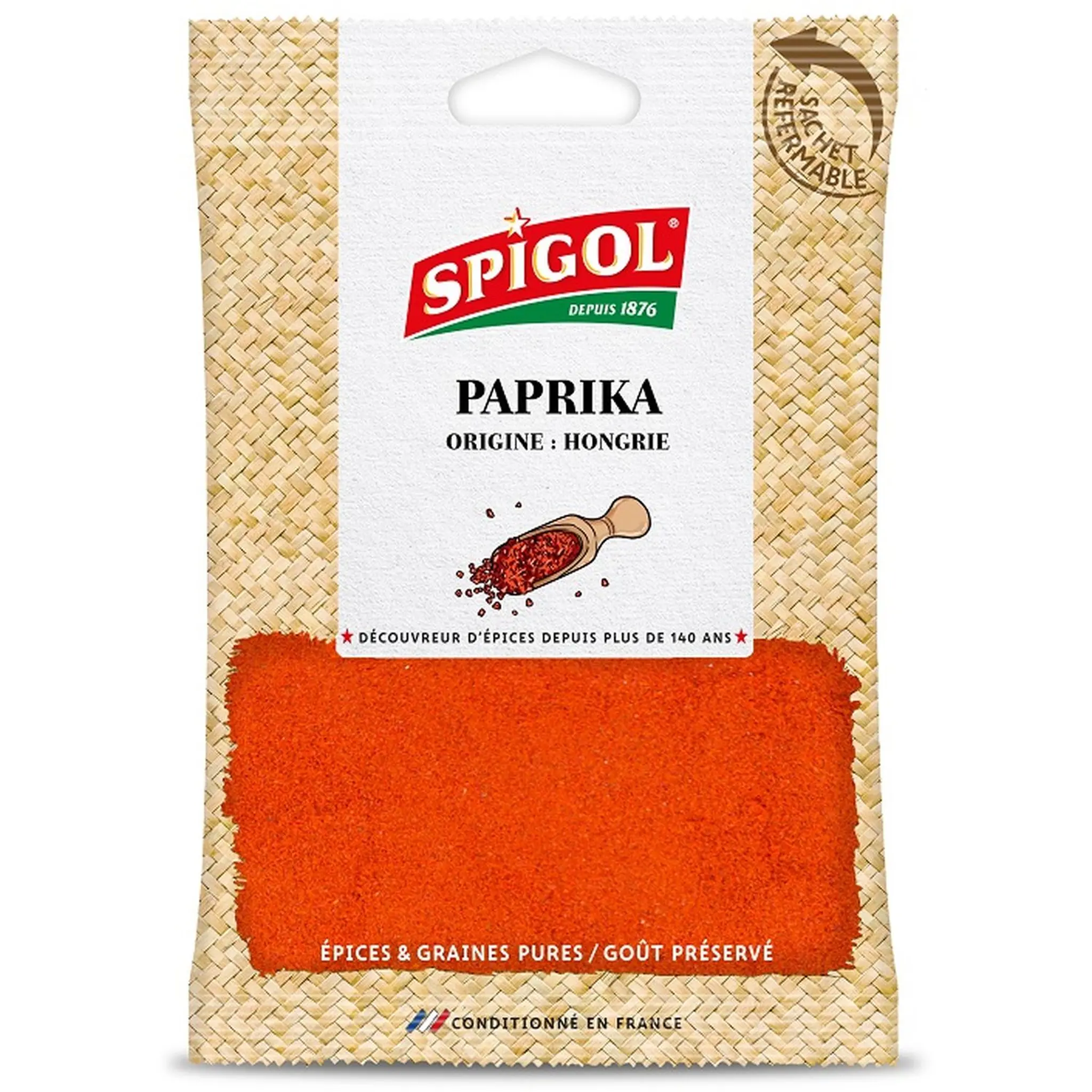 SPIGOL Paprika d'origine Hongrie