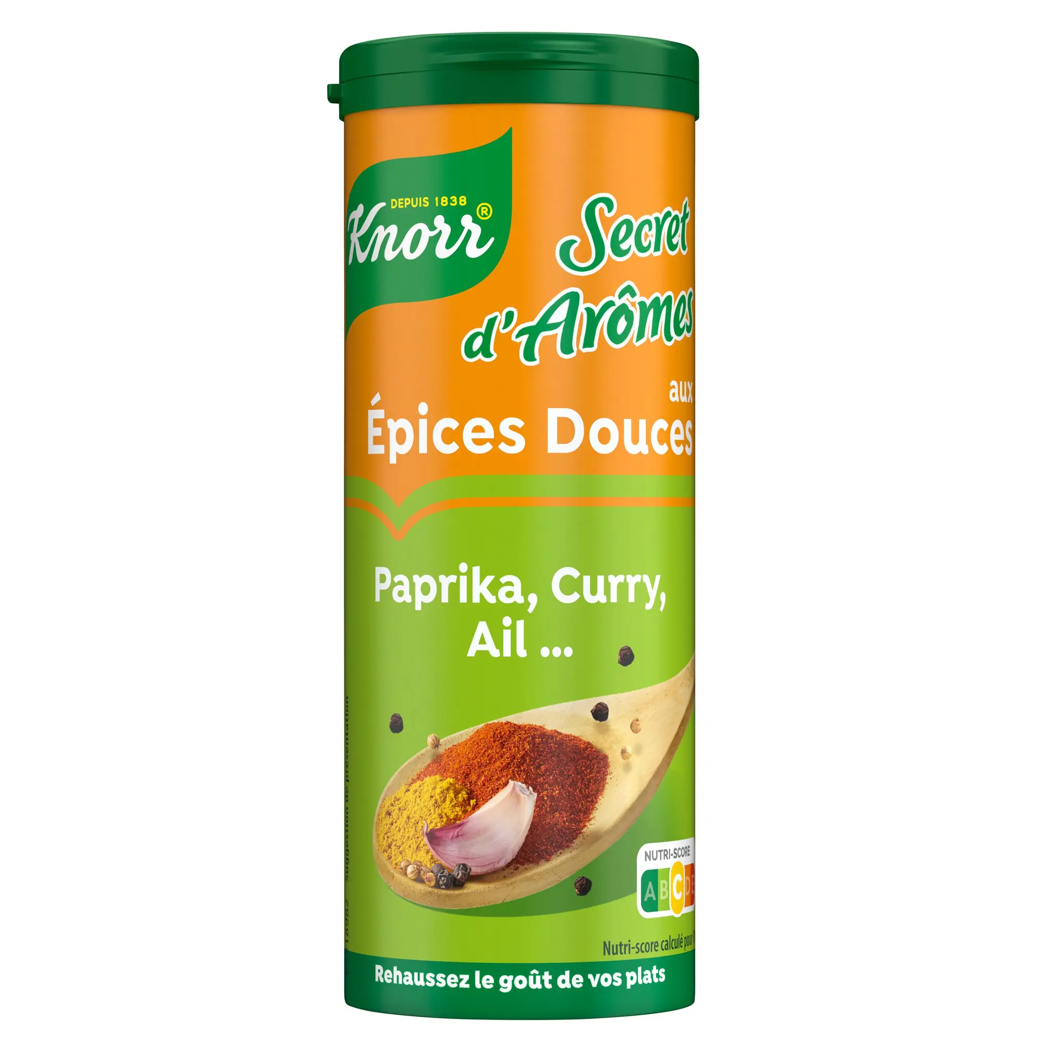 KNORR Assaisonnement épices douces paprika curry ail Secrets d'arômes